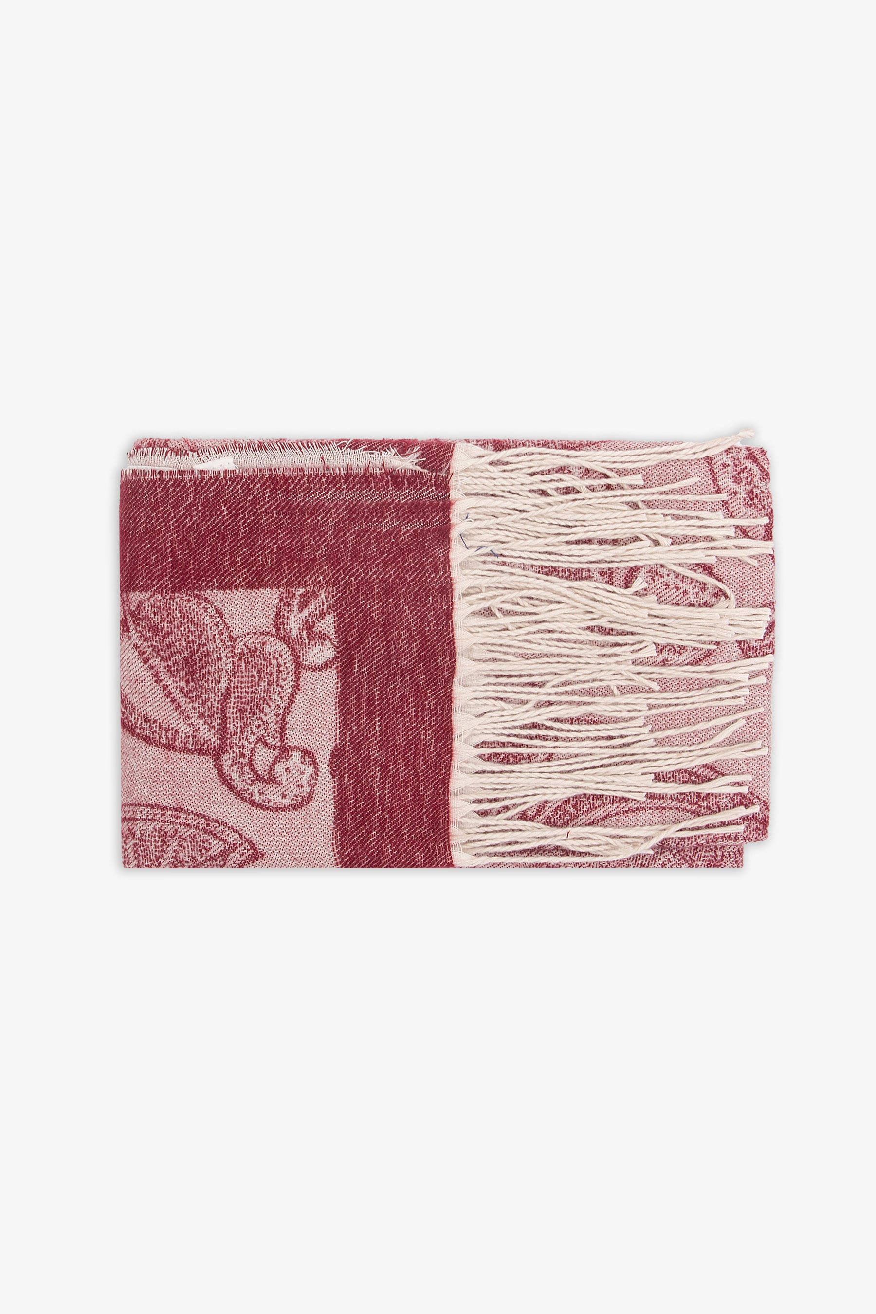Pashmina macro fiore bordeaux-Dan John