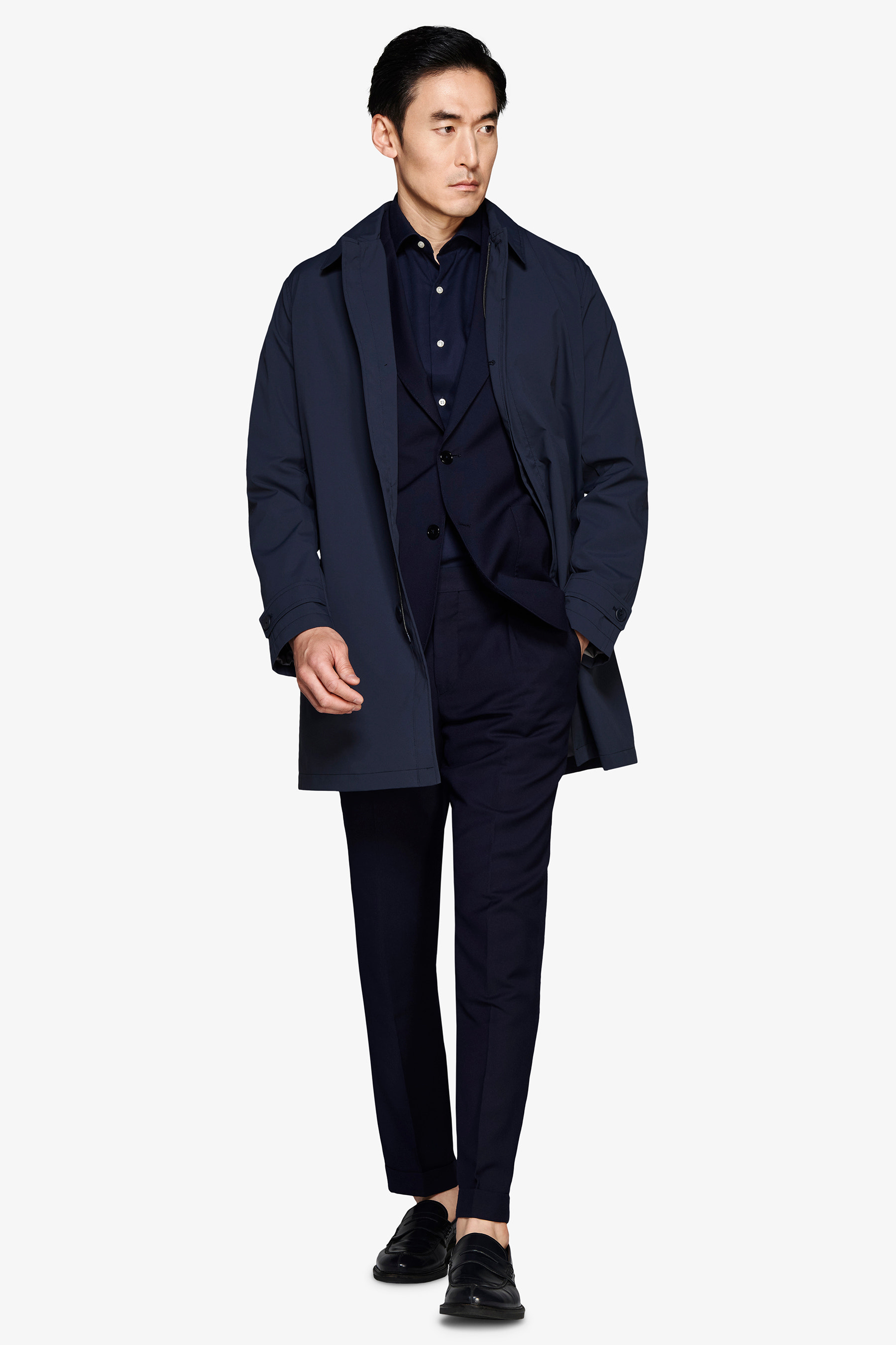 Trench tecnico blu-Dan John