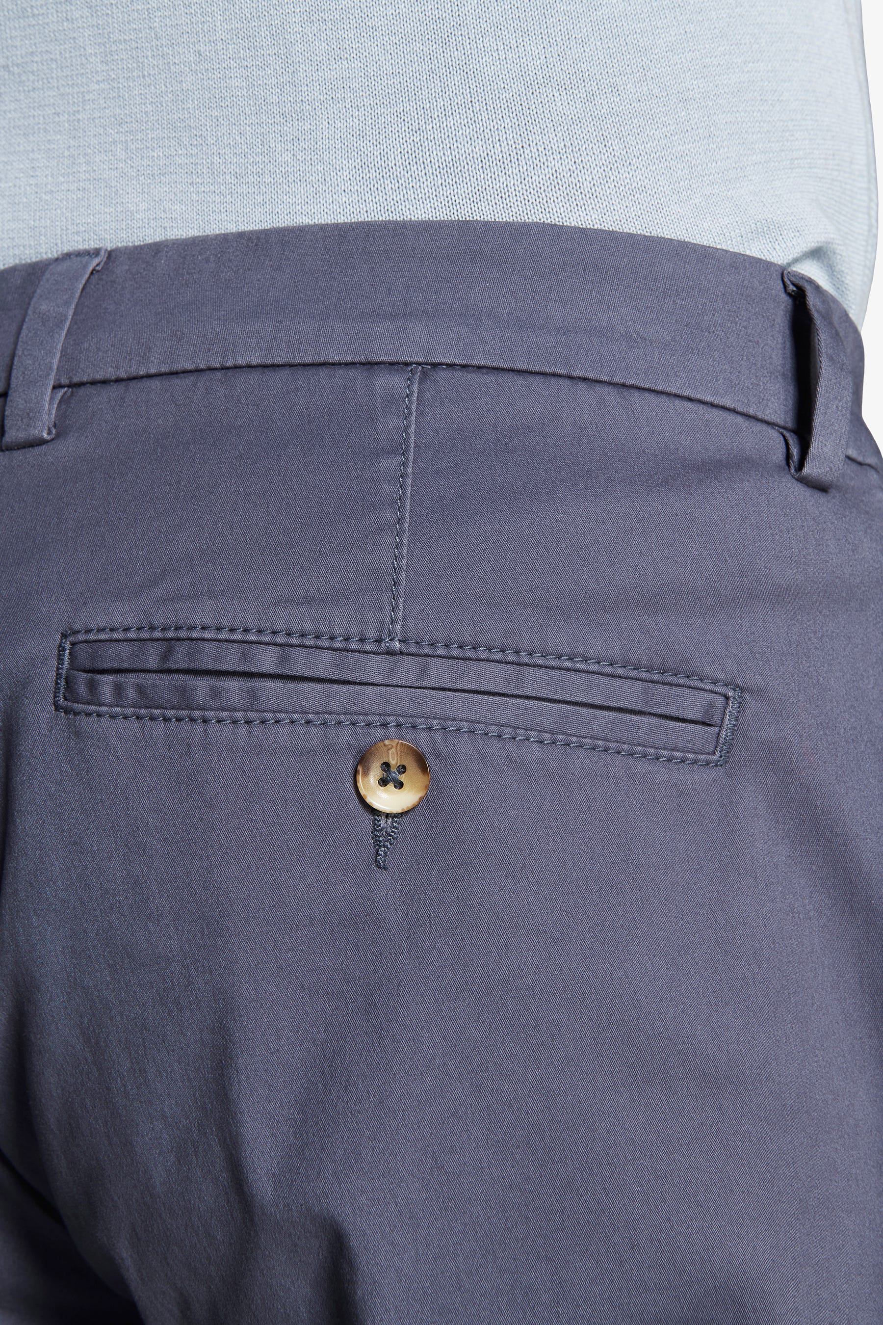 Pantaloni chino light blu-Dan John