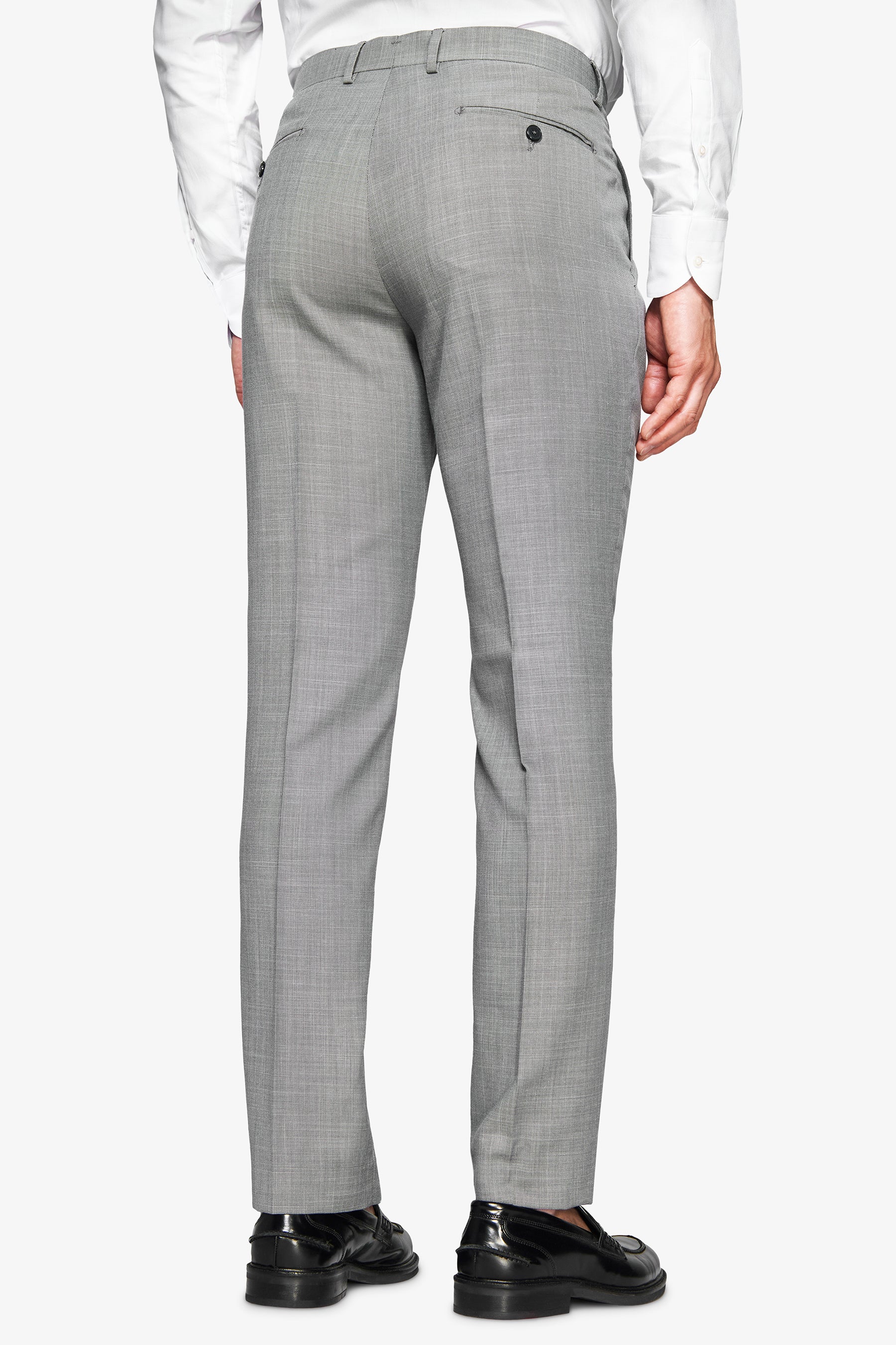 Pantaloni in grisaglia grigi