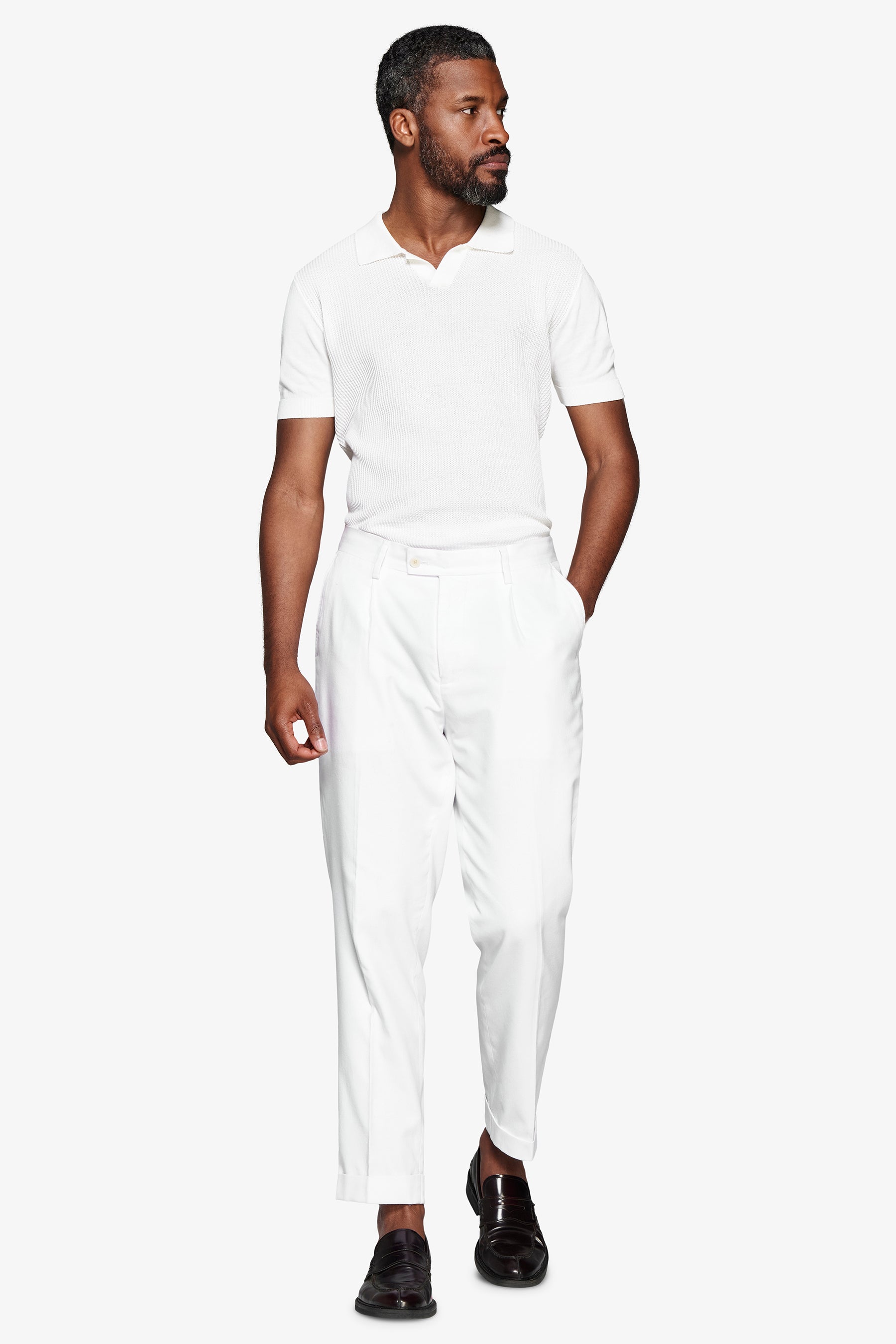 Polo armaturata panna