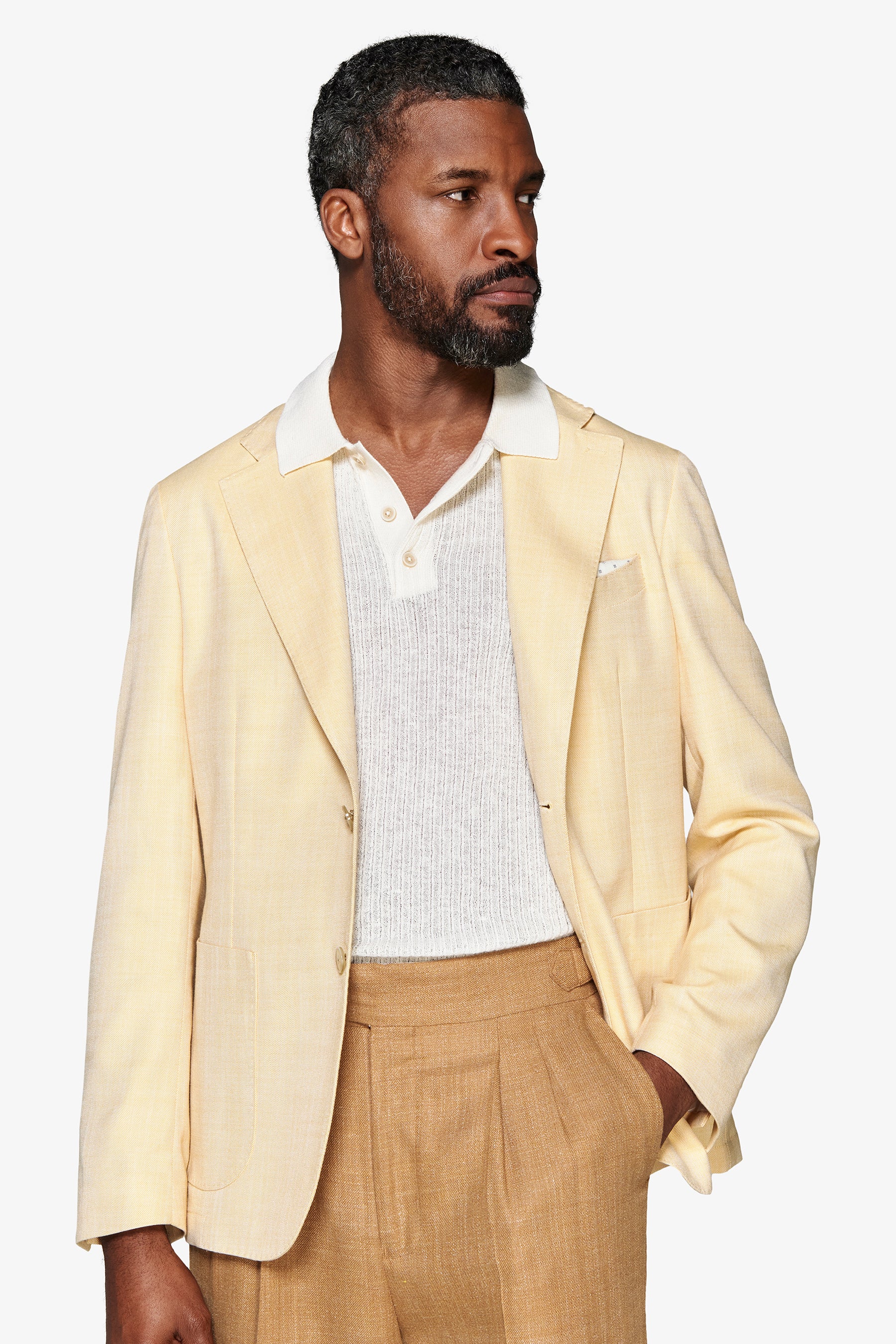 Giacca armaturata gialla