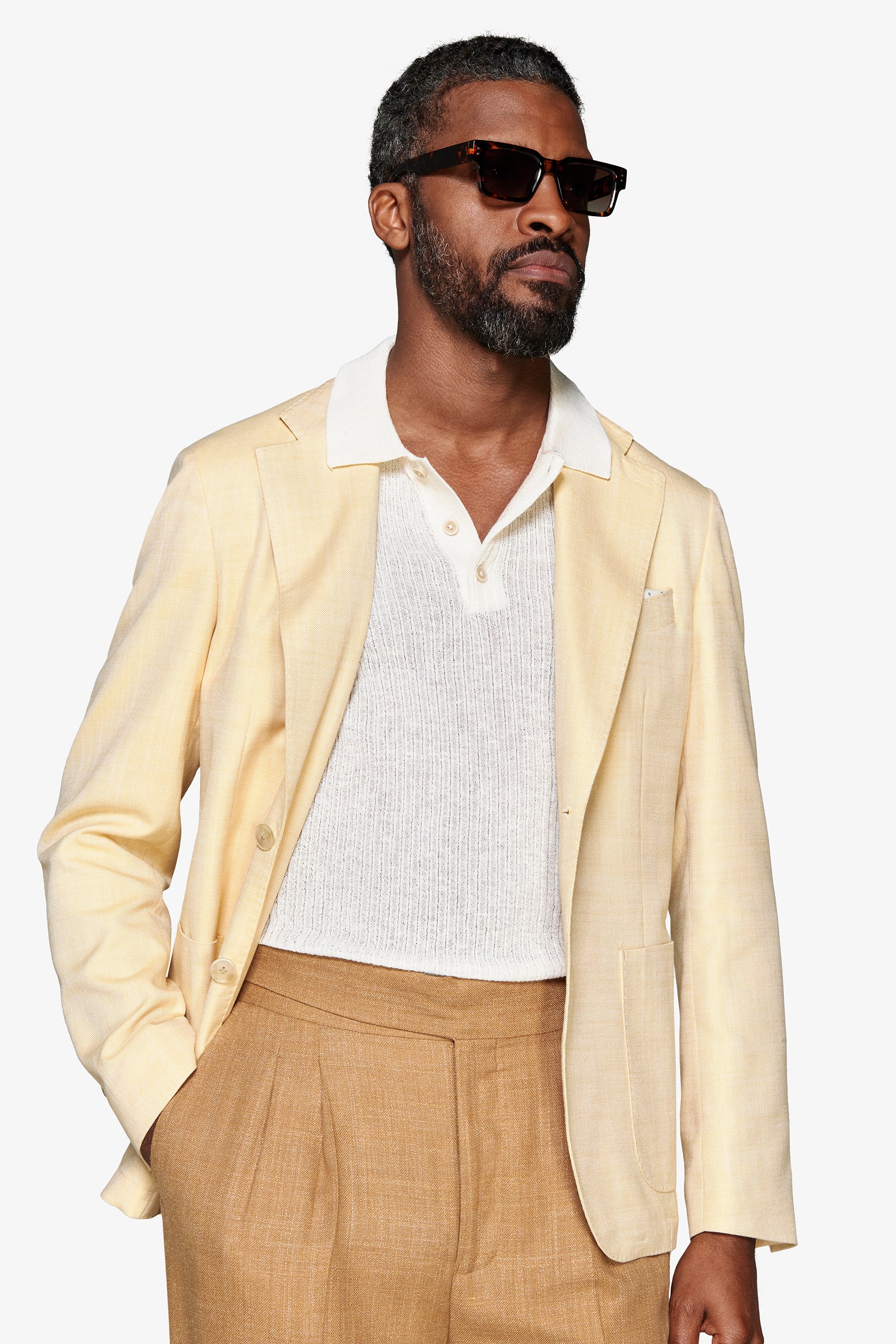 Giacca armaturata gialla