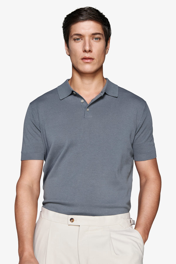 Polo in maglia avion-Dan John