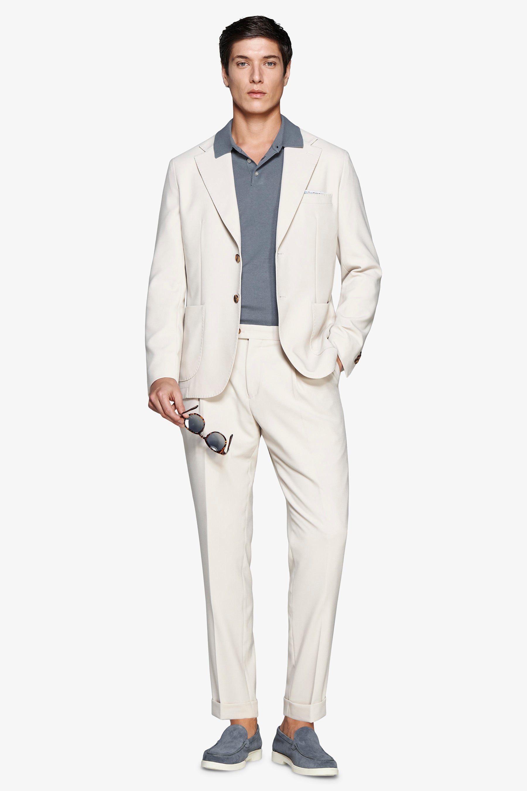 MODULARE JACKE AUS SANDFLÄMMENDEM CANVAS