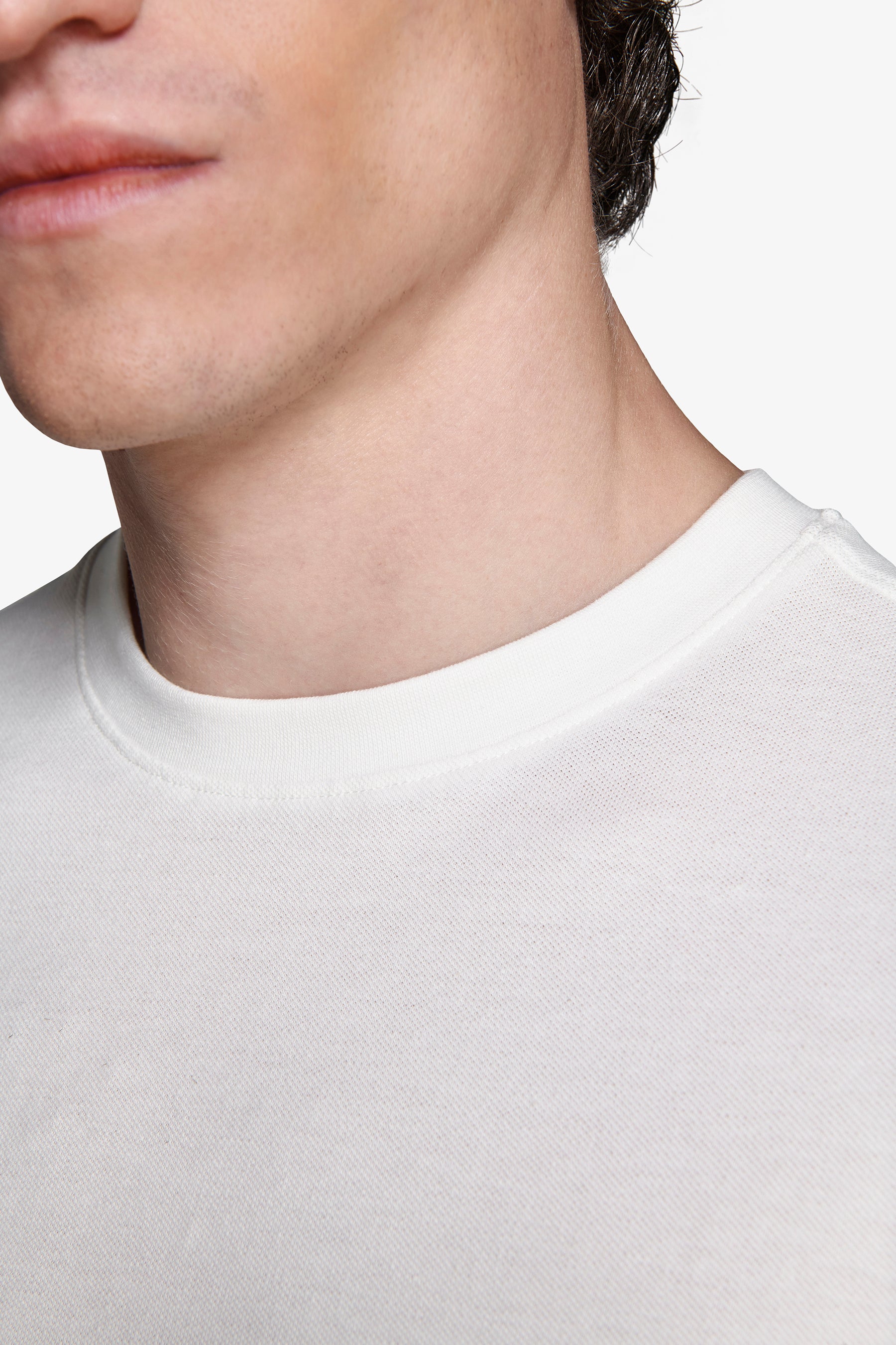 T-shirt armaturata panna