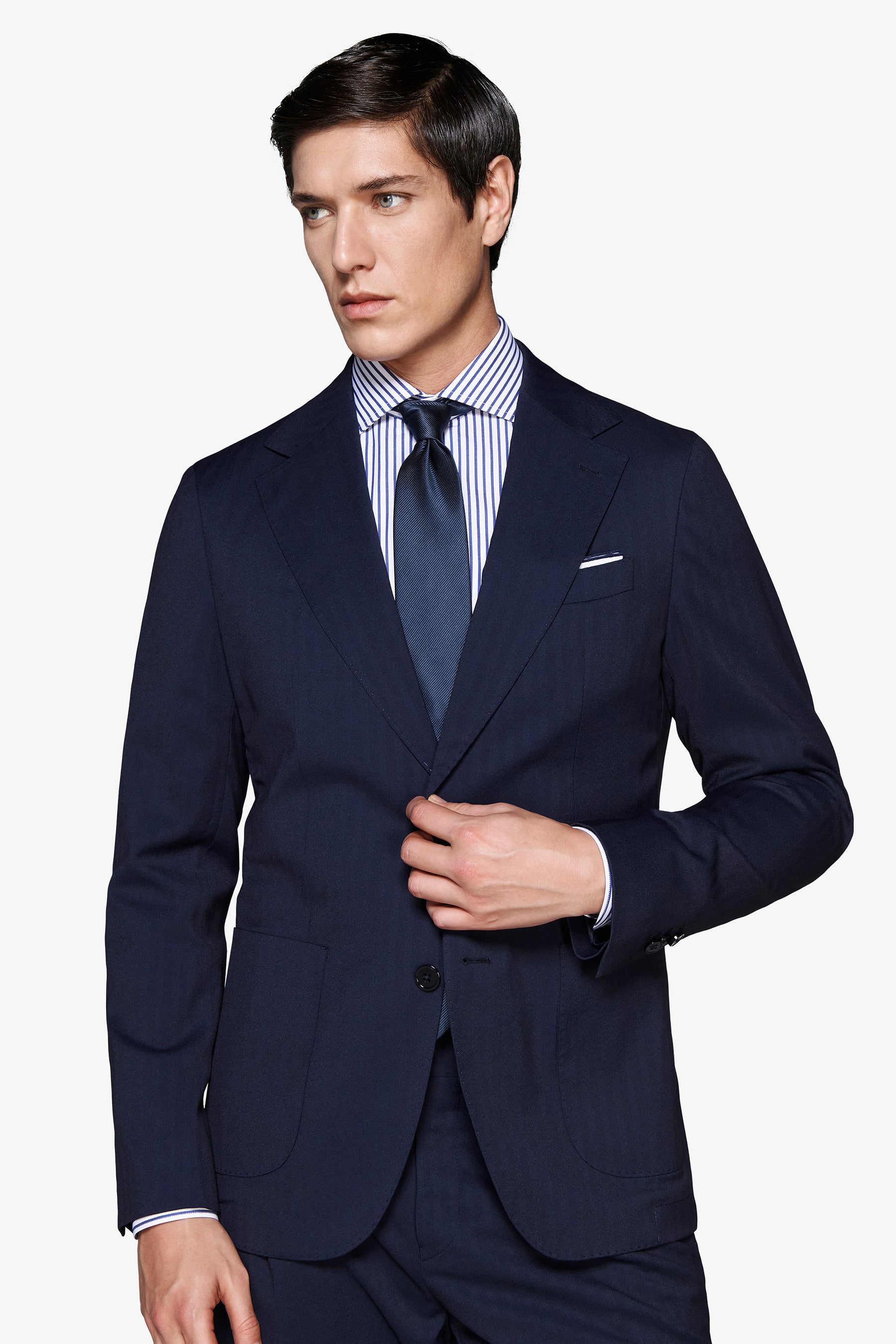 Americana Herringbone azul