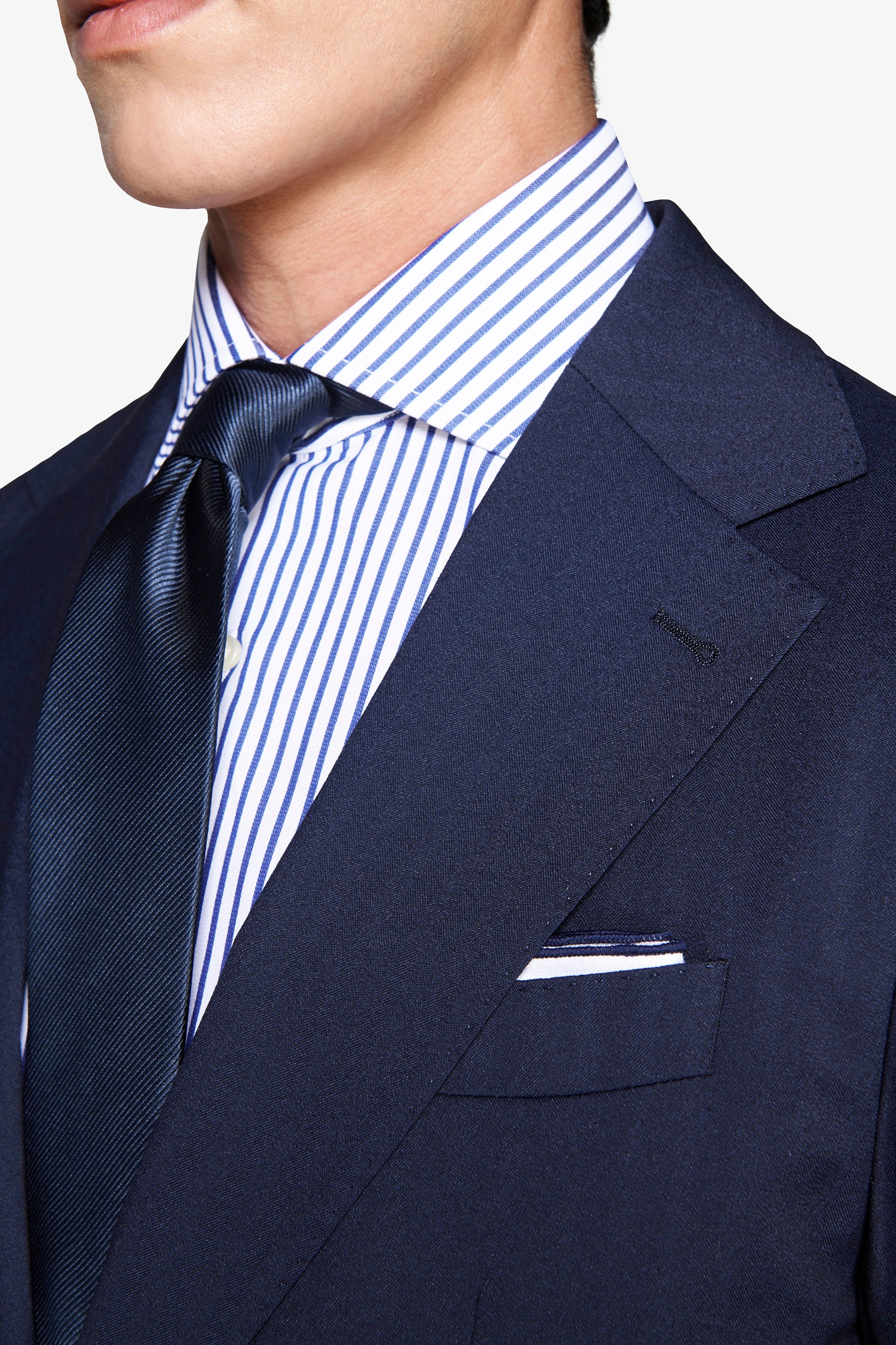 Americana Herringbone azul