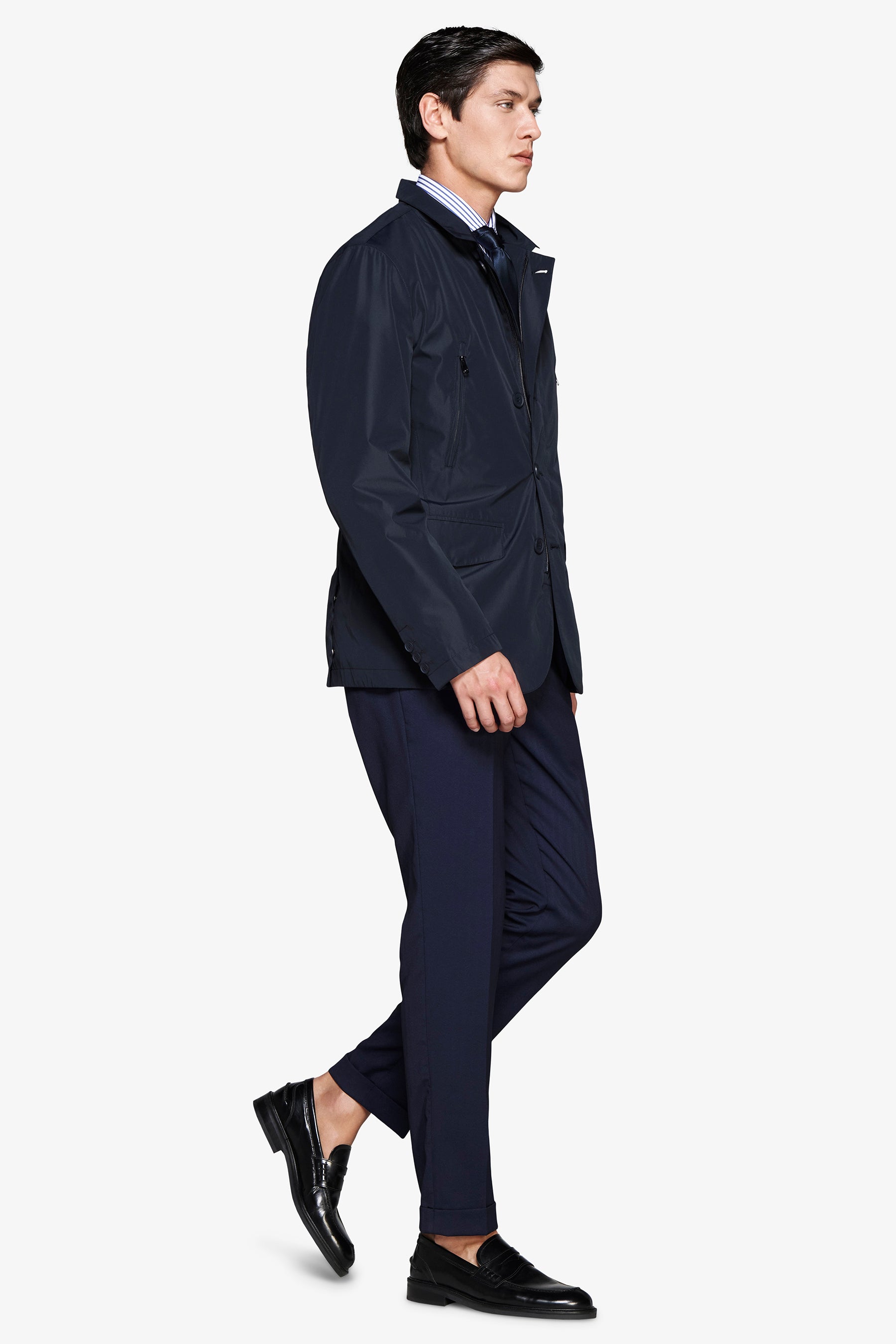 Bomber technique bleu