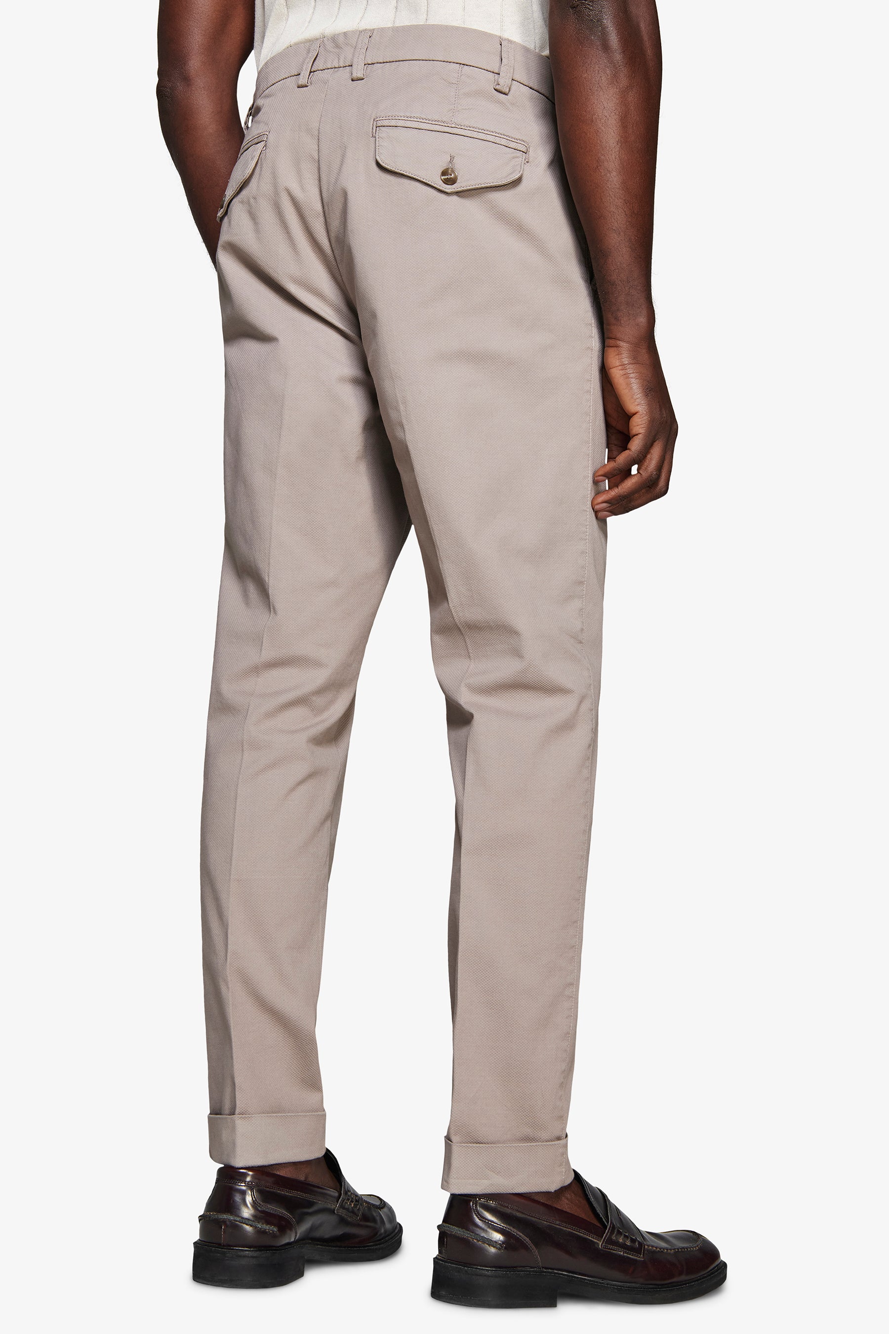 Hose verstärkt in Taupe