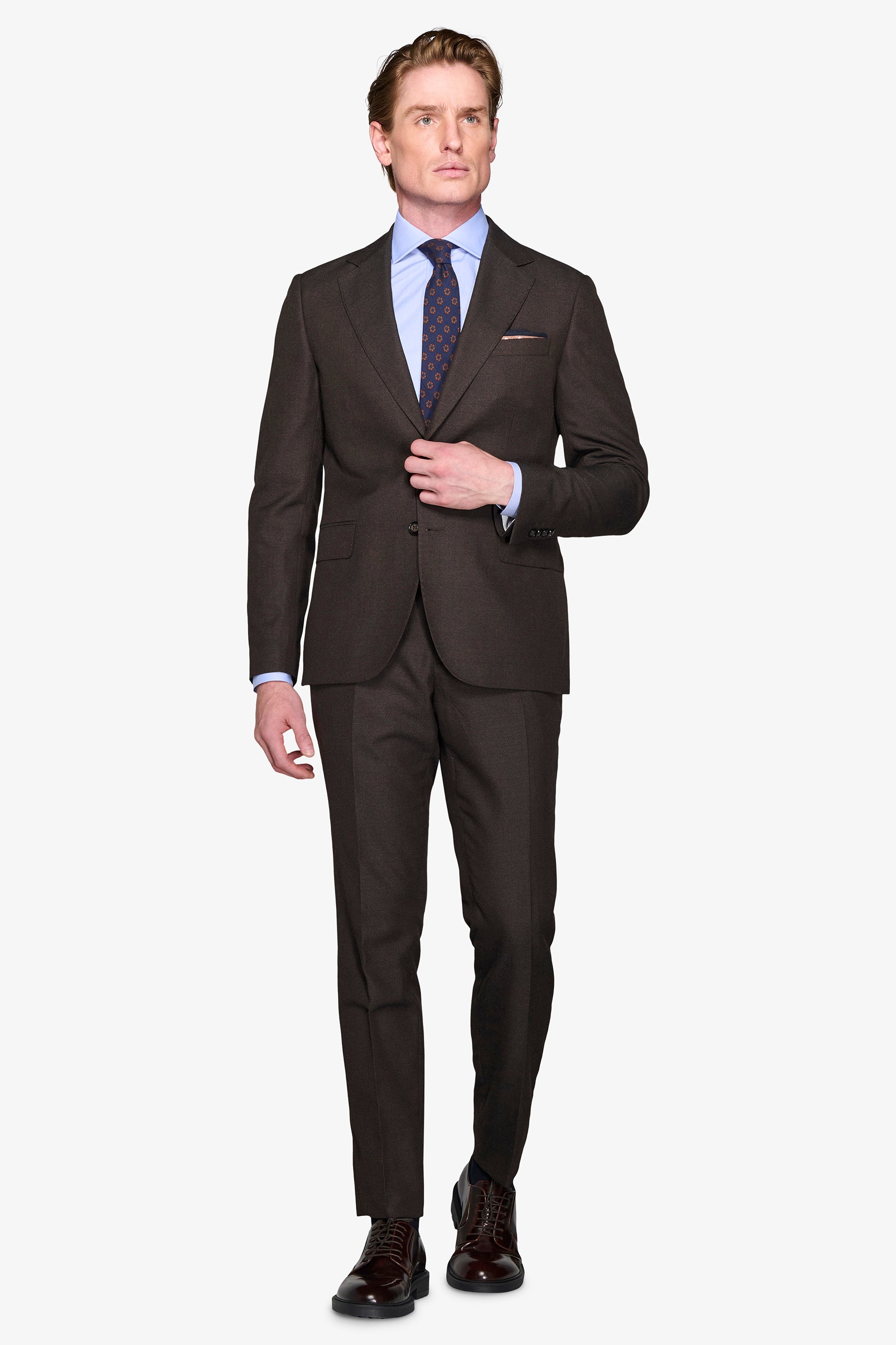 Abito occhio di pernice moro-Dan John