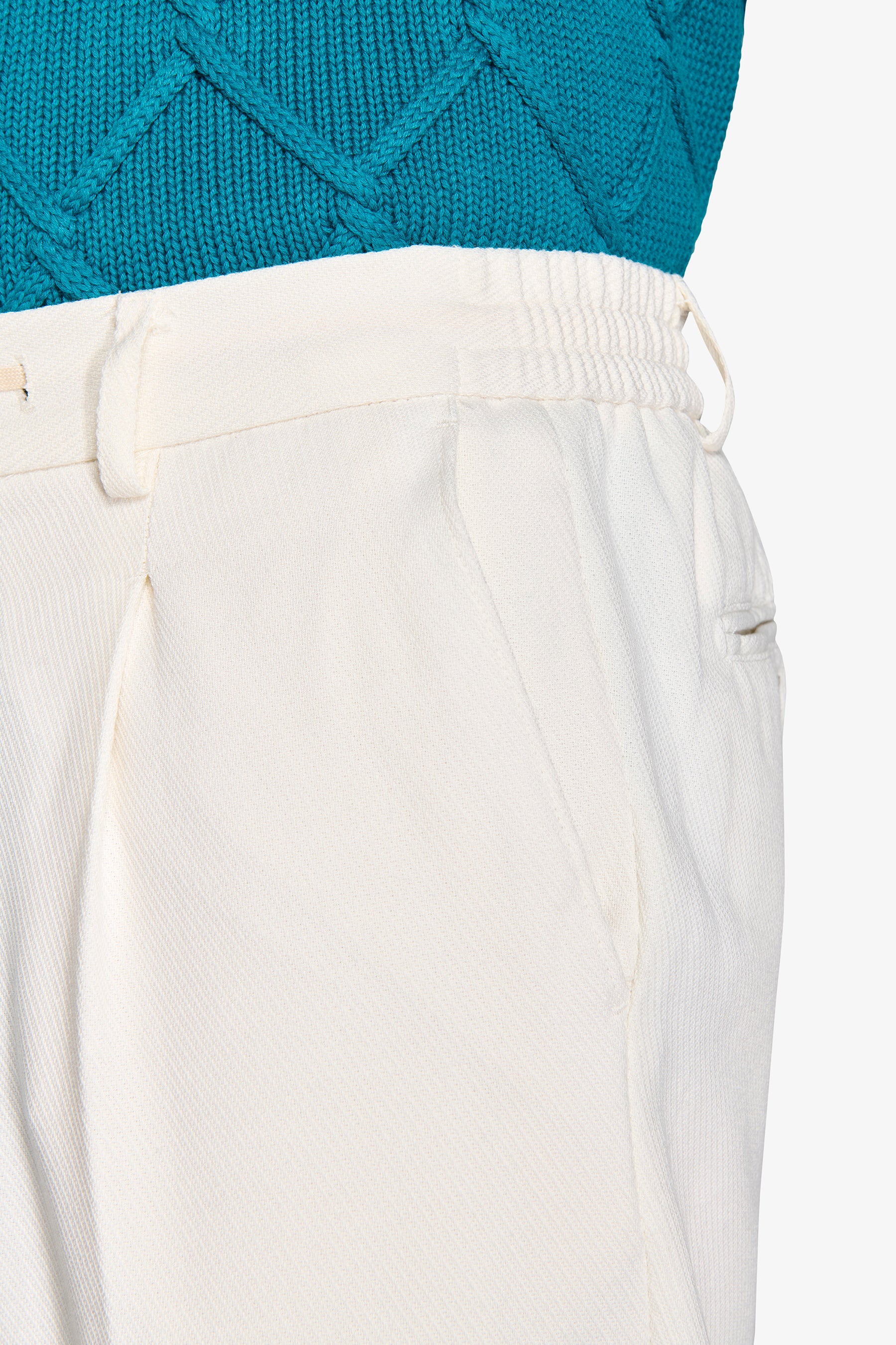 Pantalaccio diagonale panna-Dan John