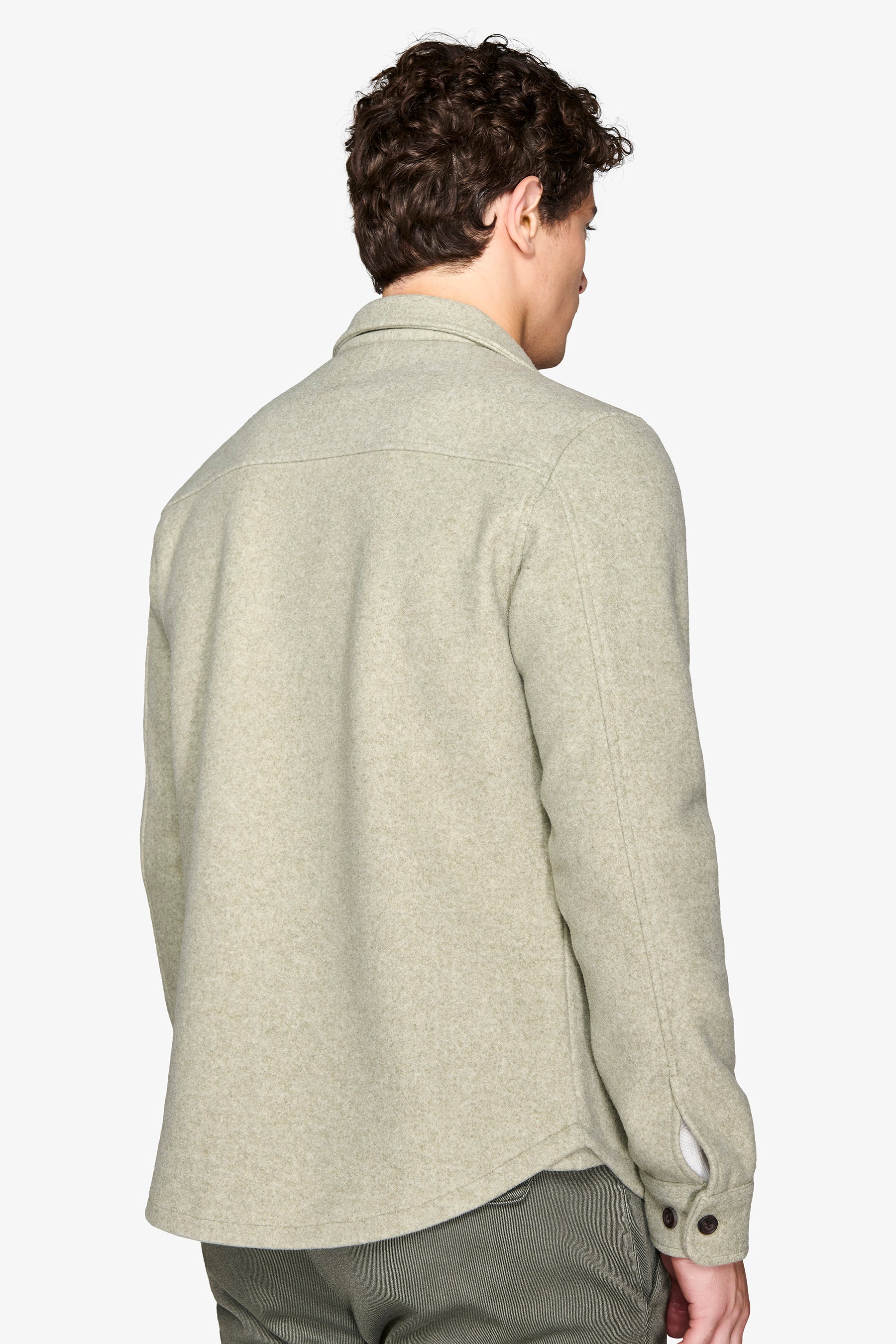 Overshirt flanella salvia-Dan John