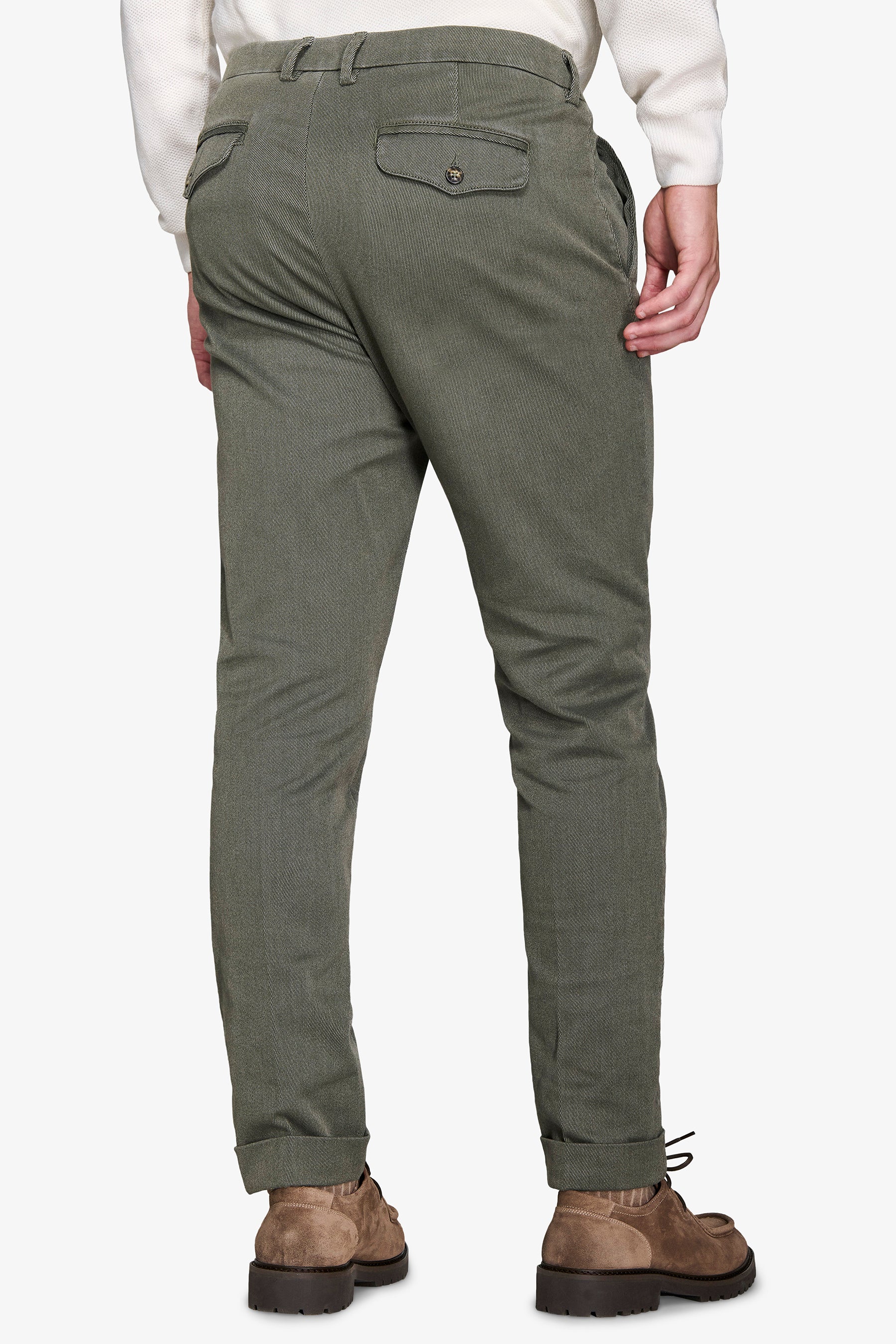Pantaloni cavalry verde-Dan John