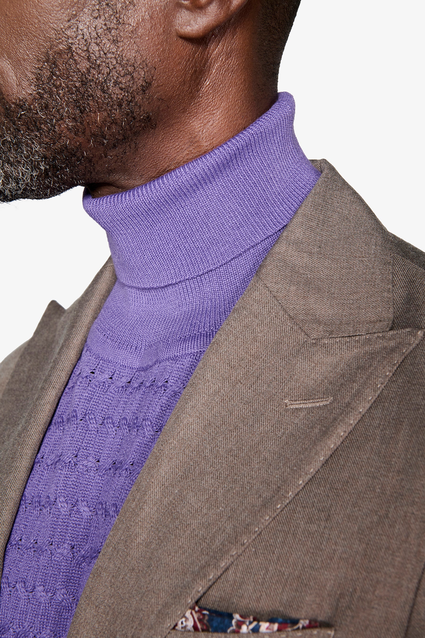 Giacca twill tortora