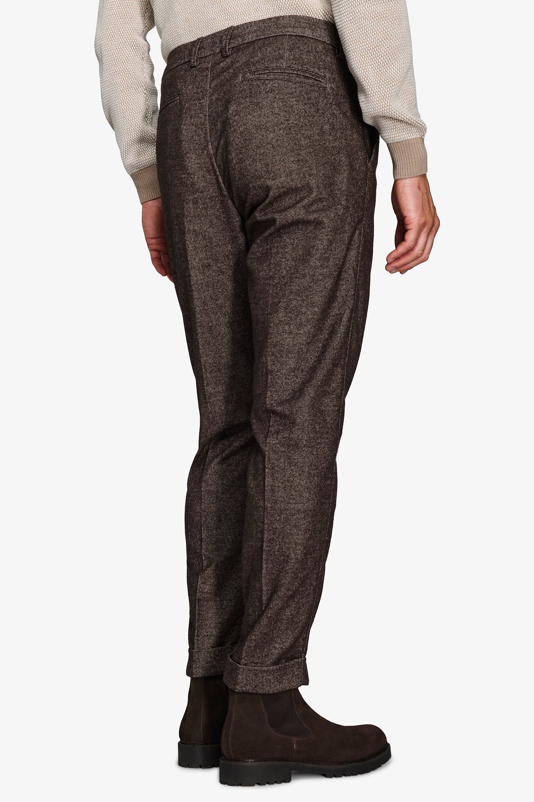 Pantaloni occhio di pernice moro-Dan John