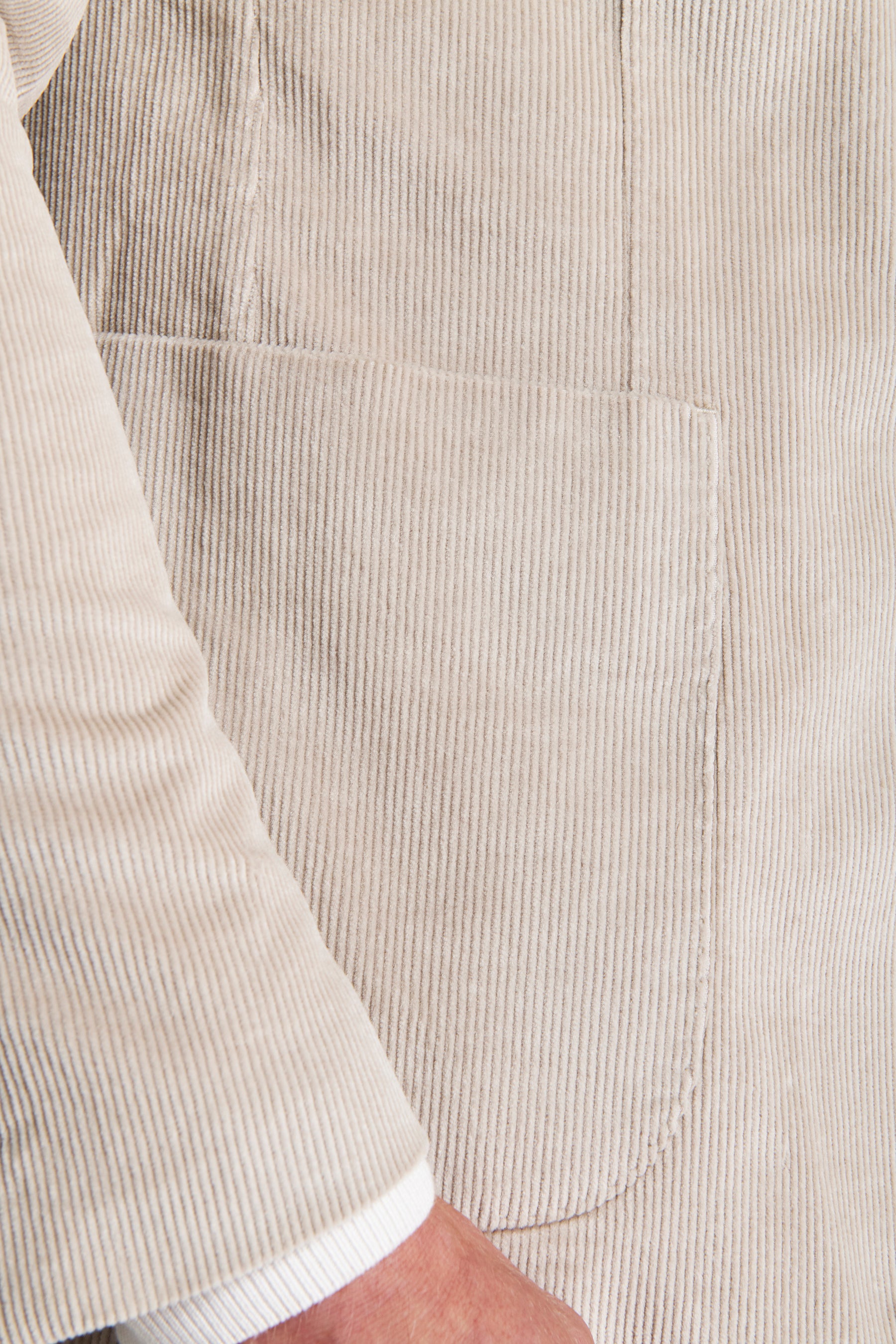 Veste en velours côtelé corde