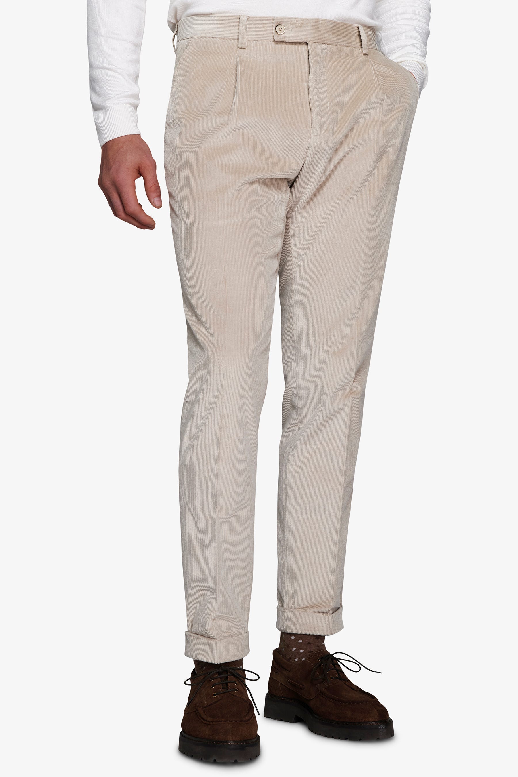 Pantaloni velluto a coste corda-Dan John