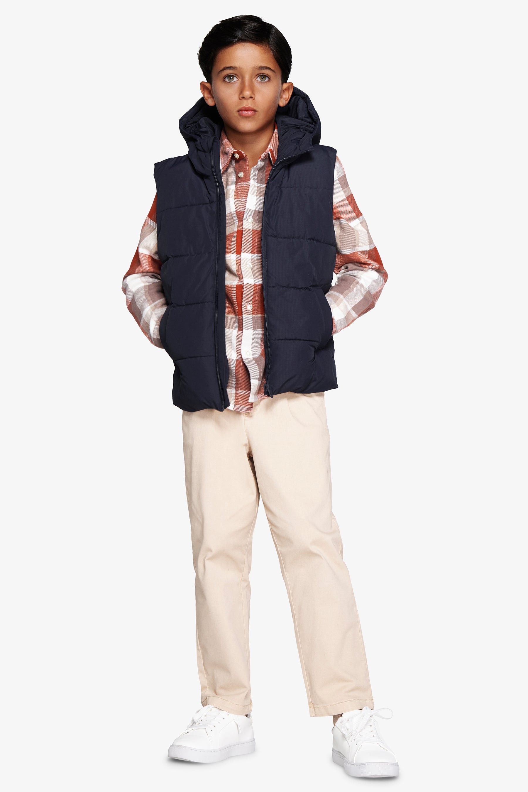 Gilet matelassé bleu Kids