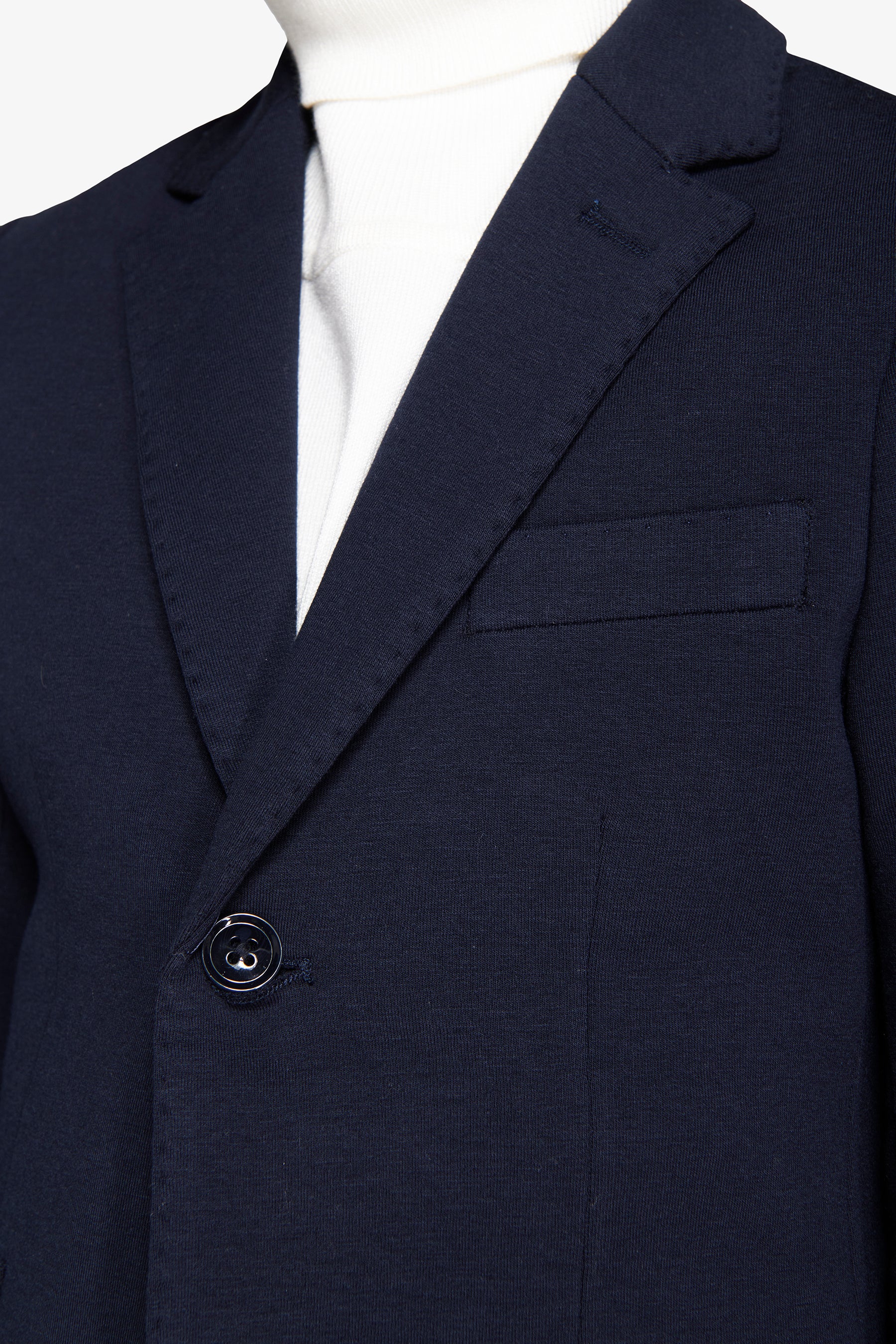 Giacca in jersey blu Kids