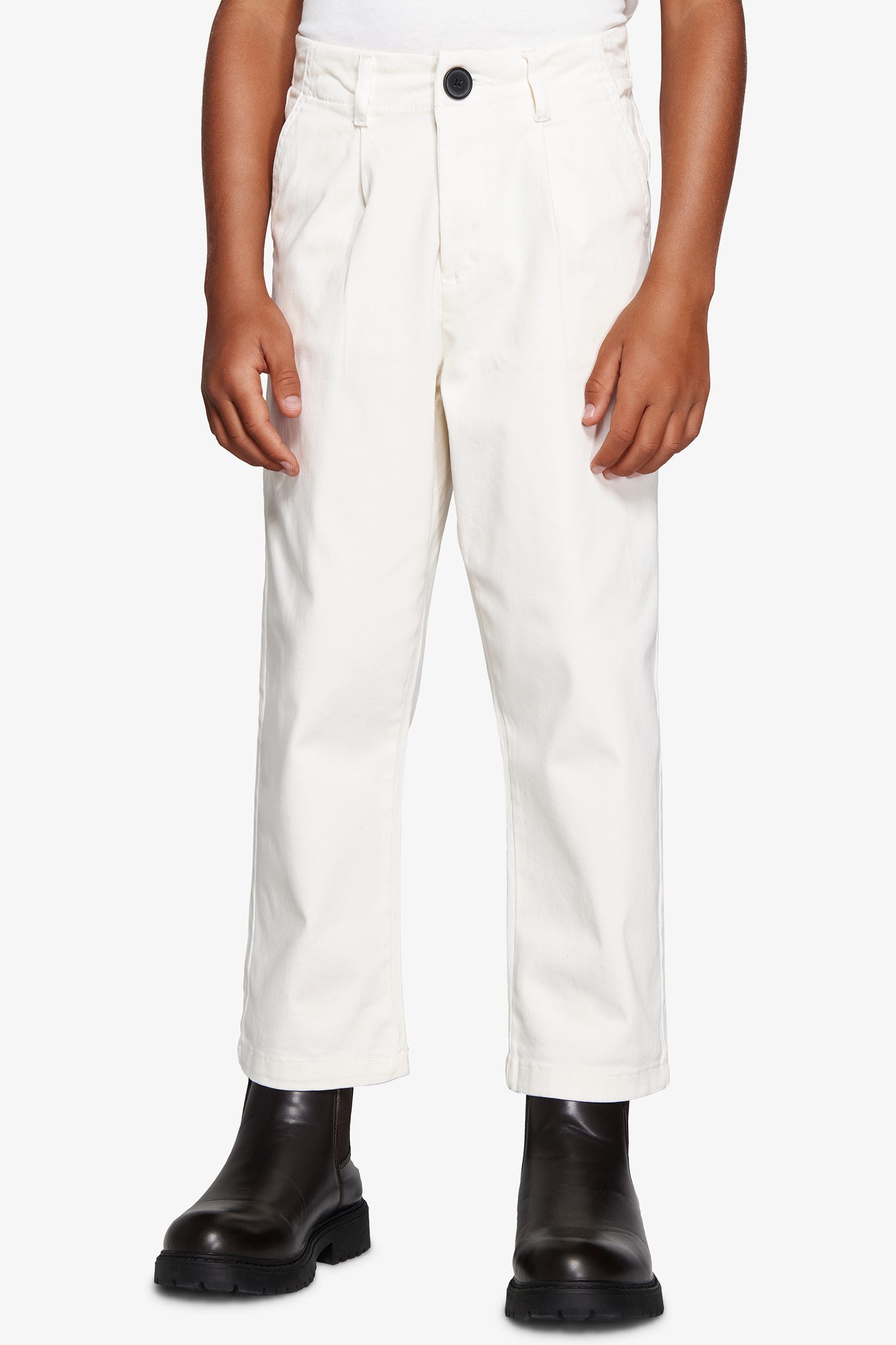 Pantalone chino panna Kids-Dan John