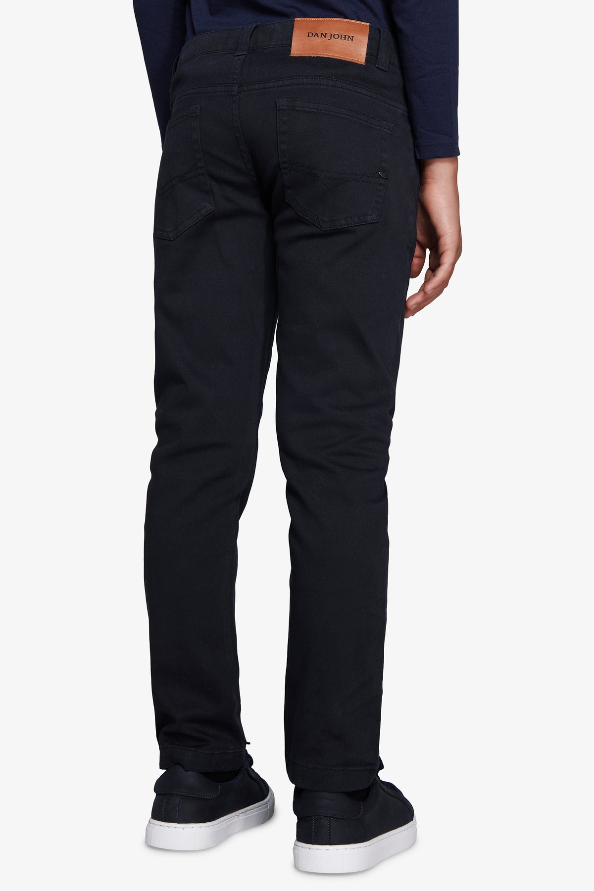 Pantaloni 5 tasche blu Kids