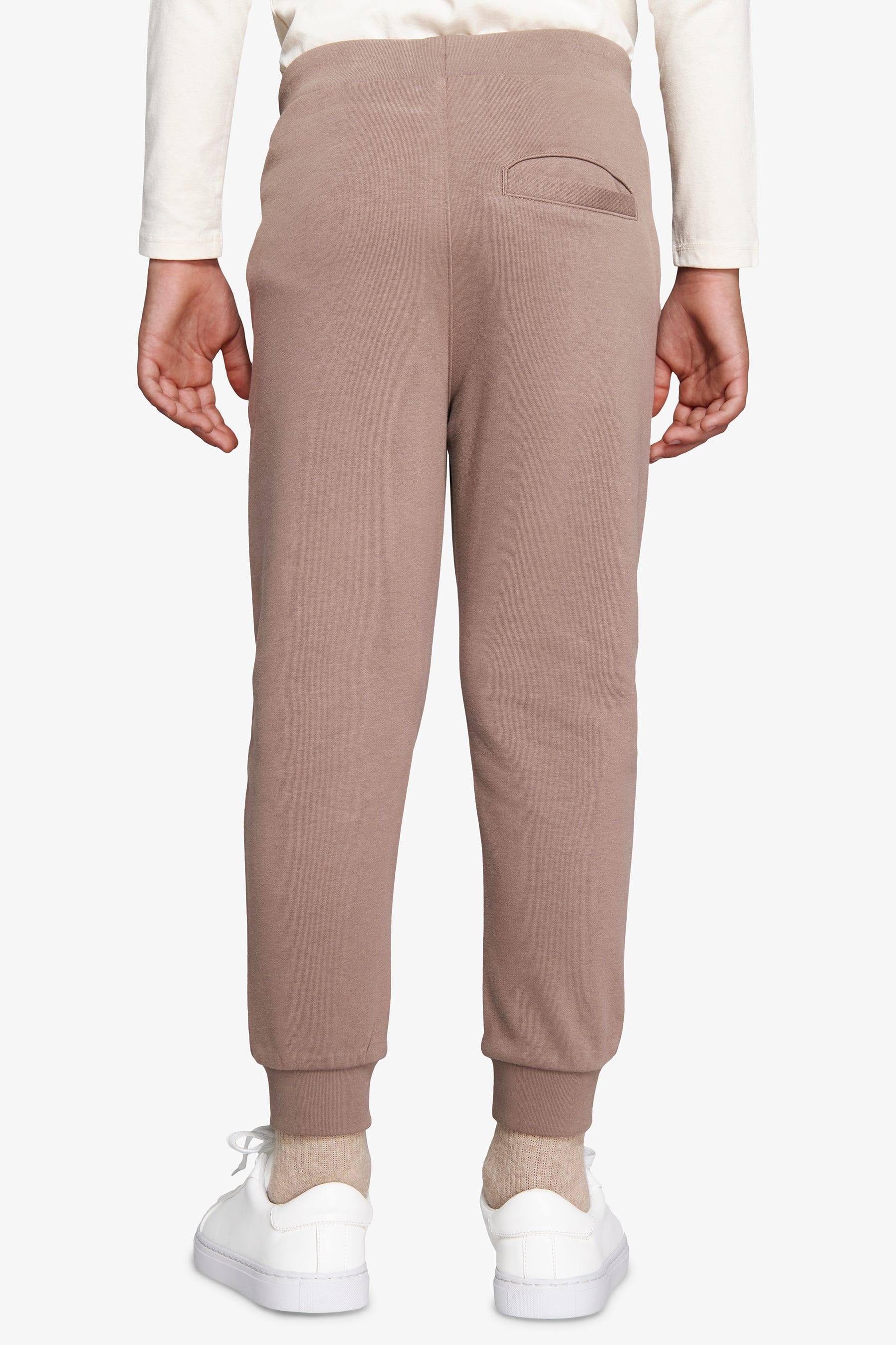 Pantaloni felpa basic tortora Kids-Dan John