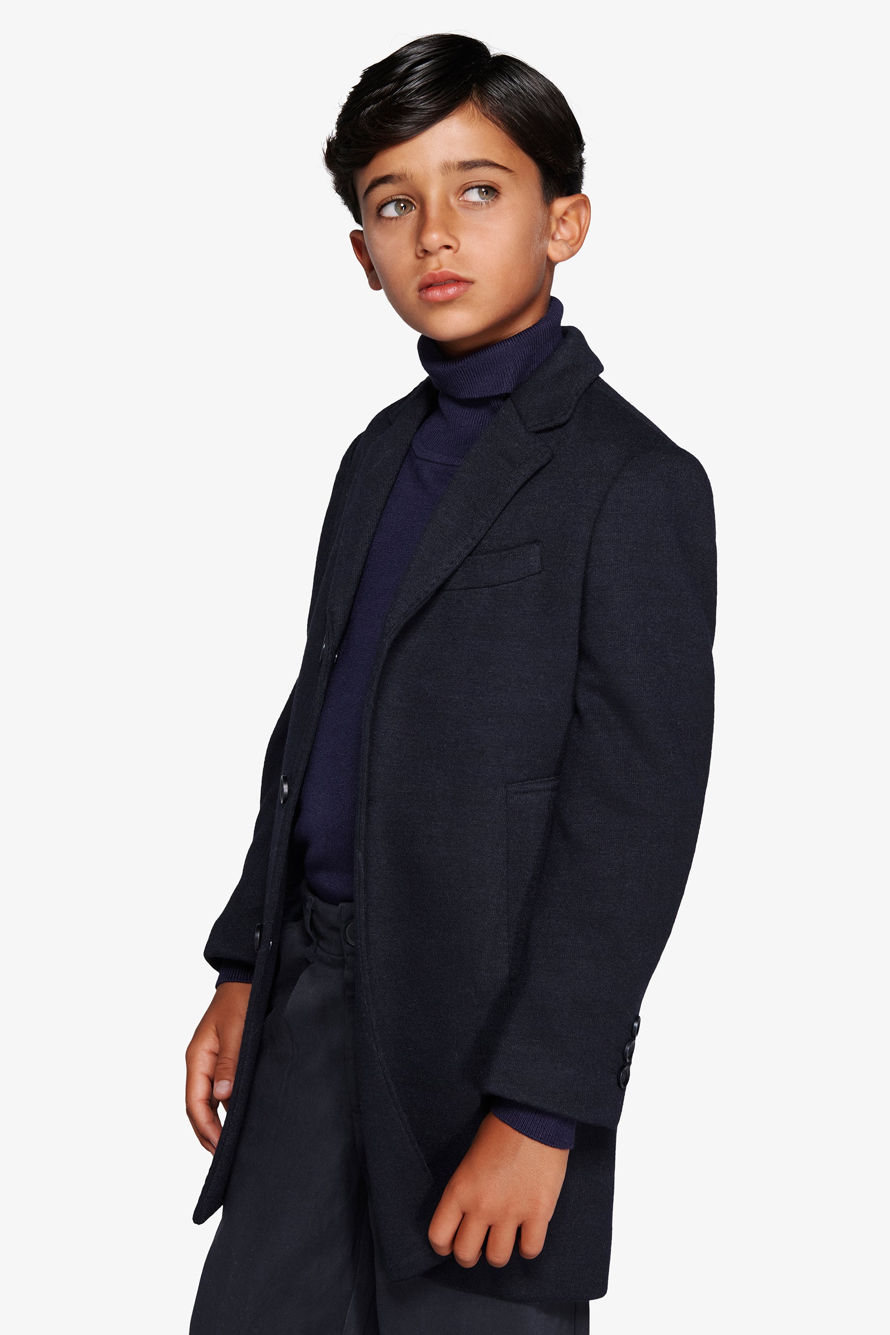 Manteau «&nbsp;baronet&nbsp;» bleu Kids