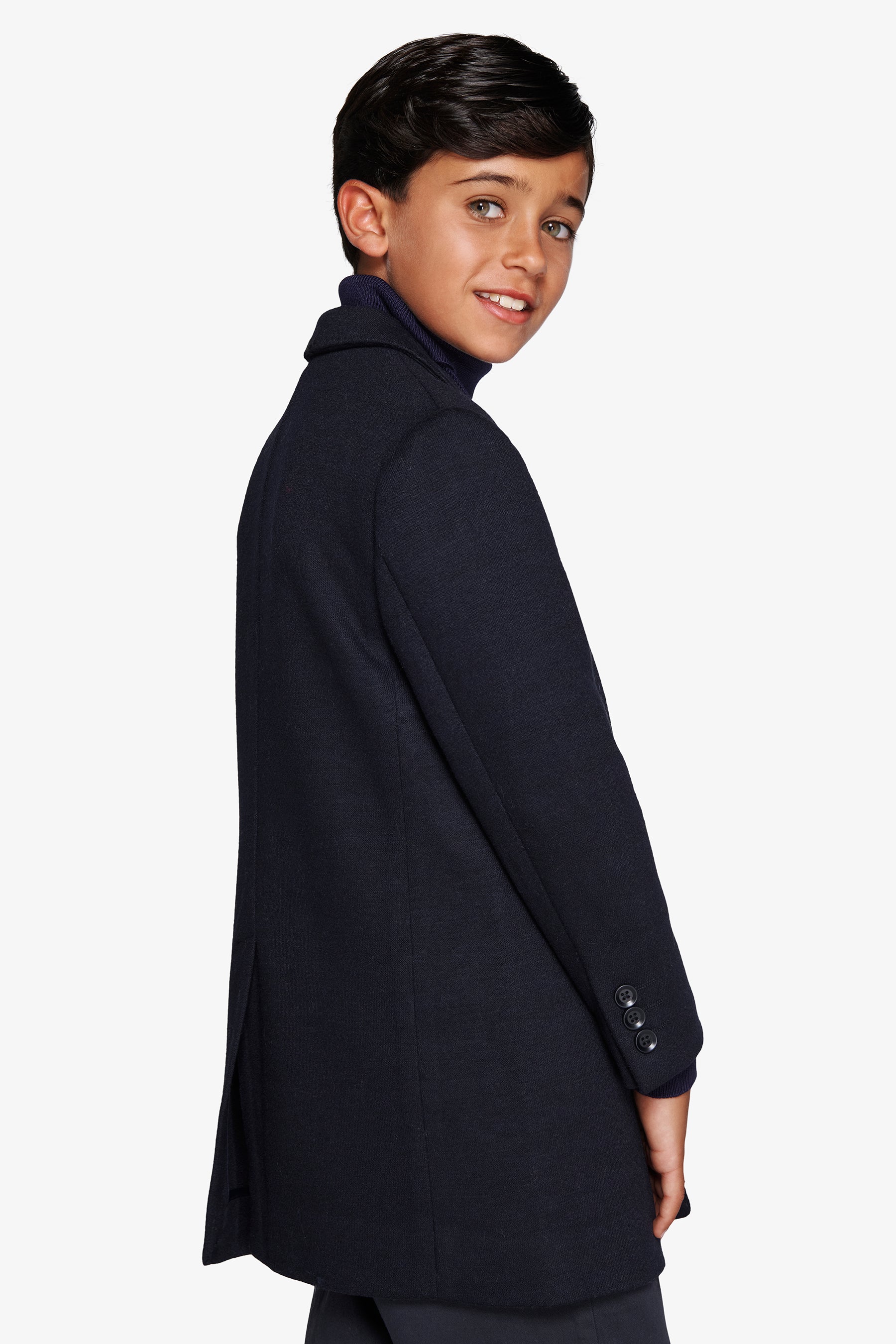 Manteau «&nbsp;baronet&nbsp;» bleu Kids
