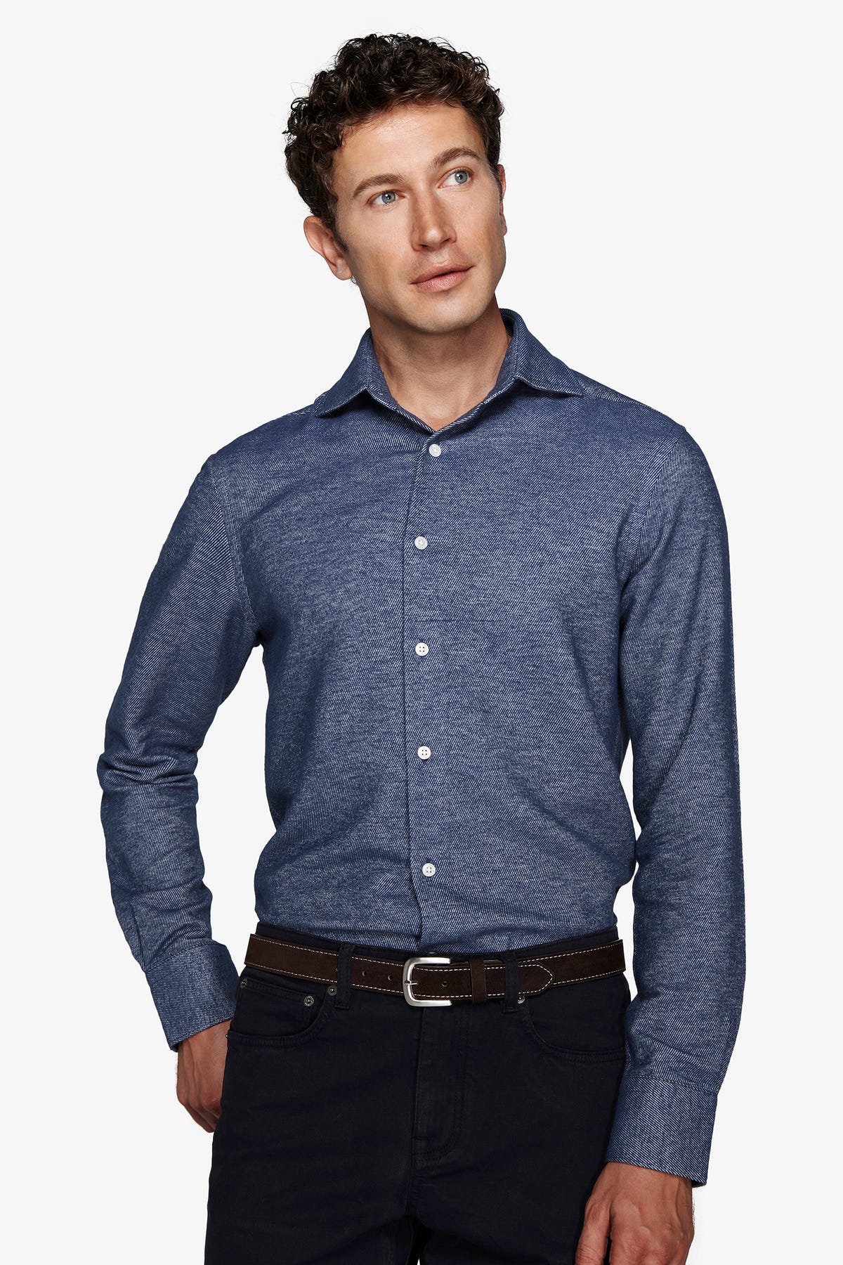 CAMICIA FLANELLA MELANGE AVION-Dan John