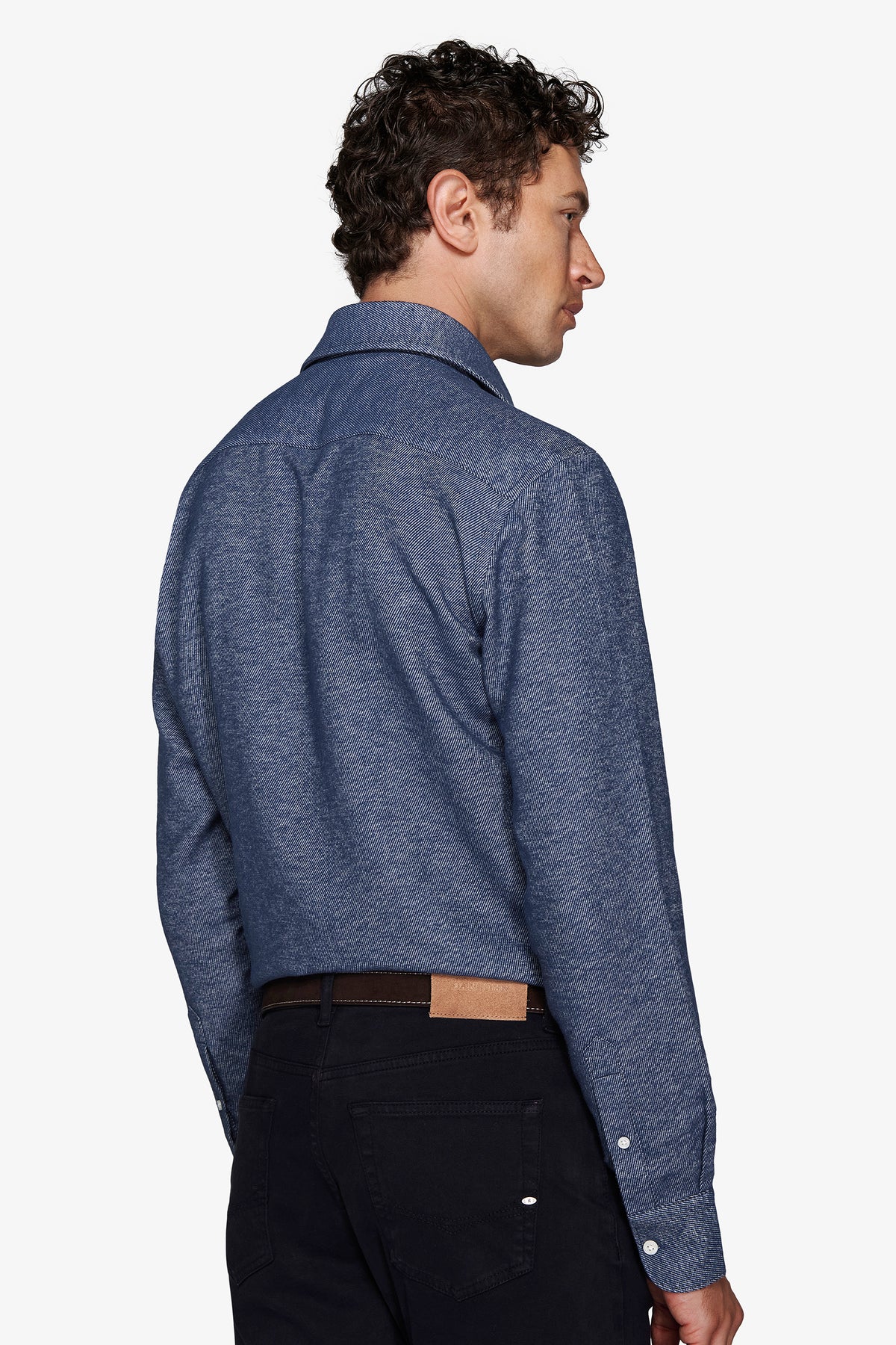 CAMICIA FLANELLA MELANGE AVION-Dan John