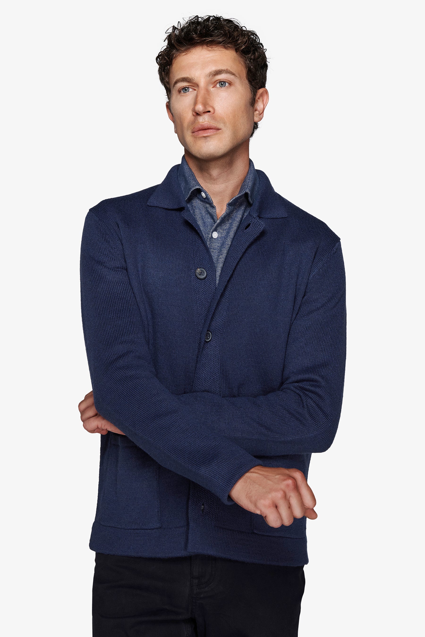 Giacca in maglia avion-Dan John