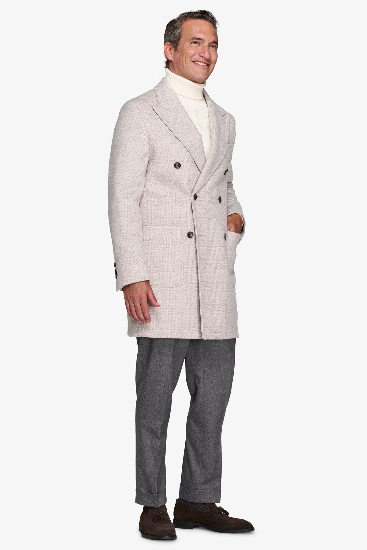 CAPPOTTO DOPPIO PETTO GALLES CORDA-Dan John