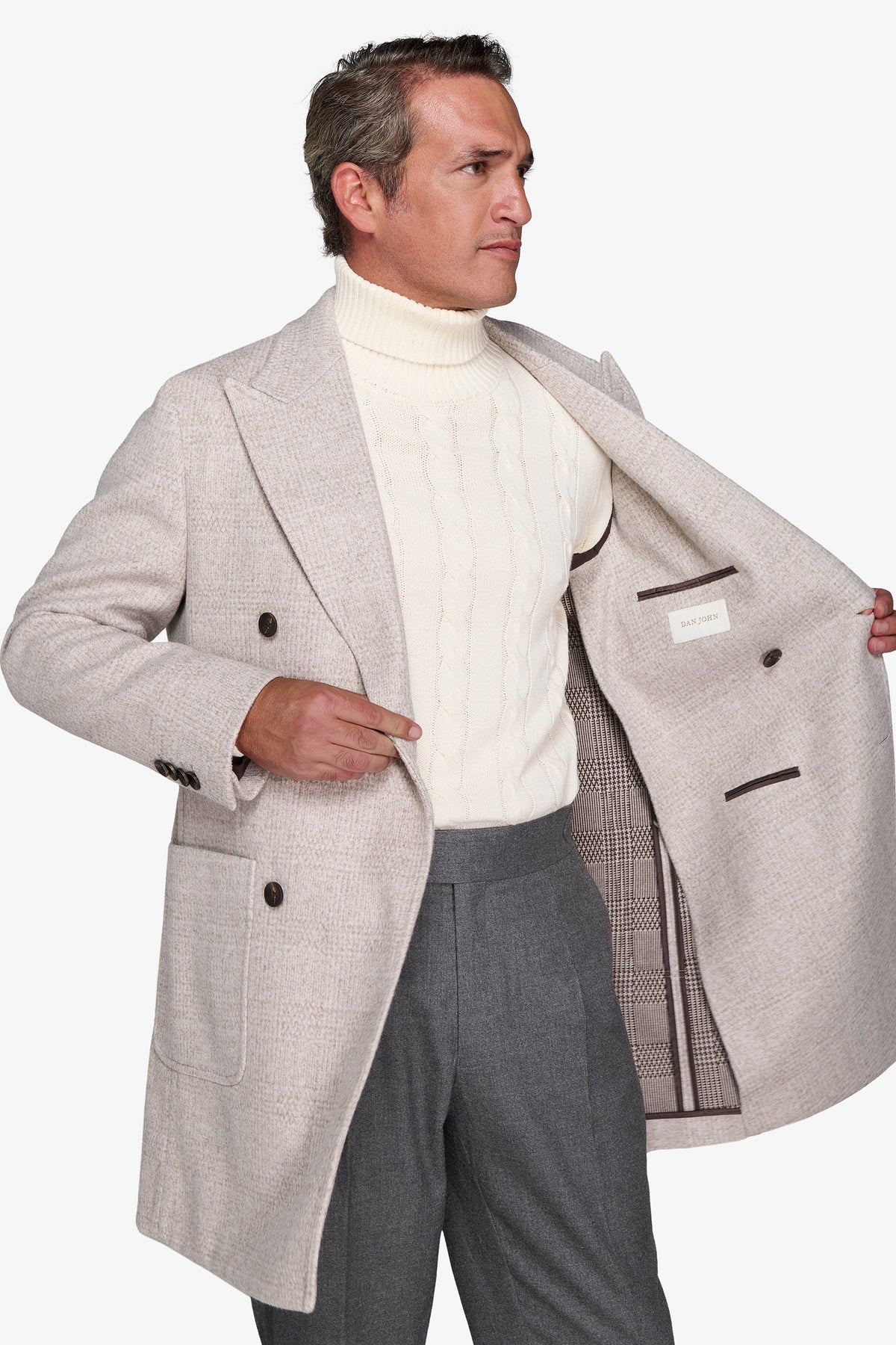 CAPPOTTO DOPPIO PETTO GALLES CORDA-Dan John