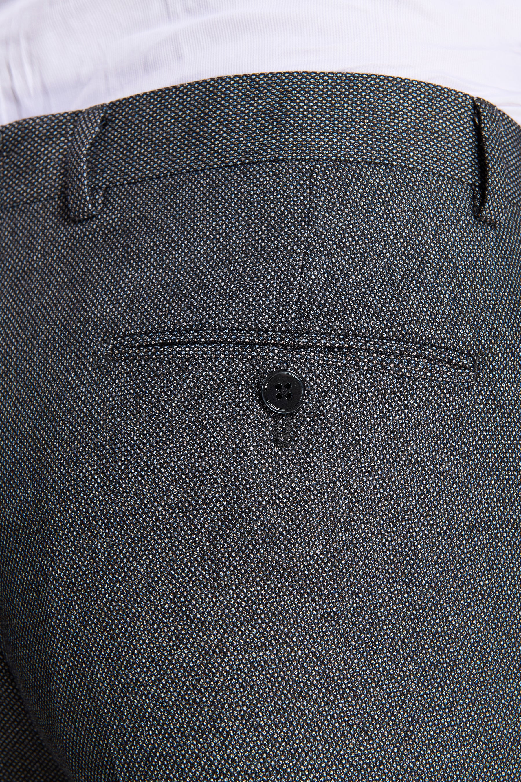 Pantaloni occhio di pernice antracite