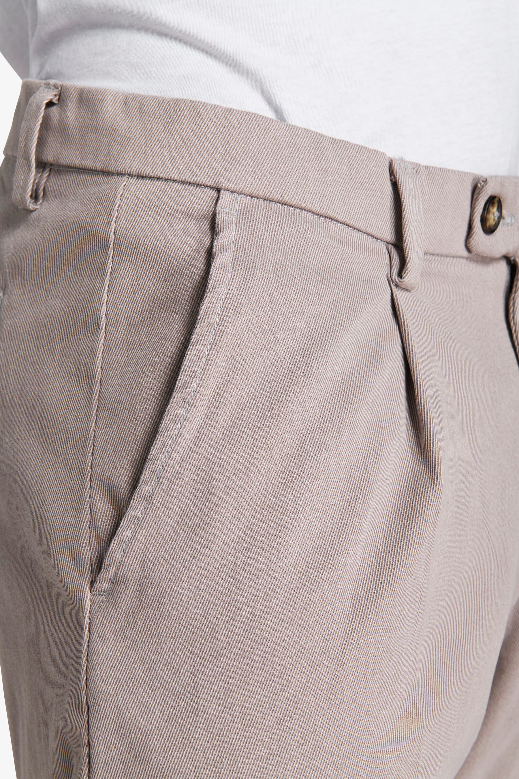 Pantaloni cavalry grigio chiaro-Dan John
