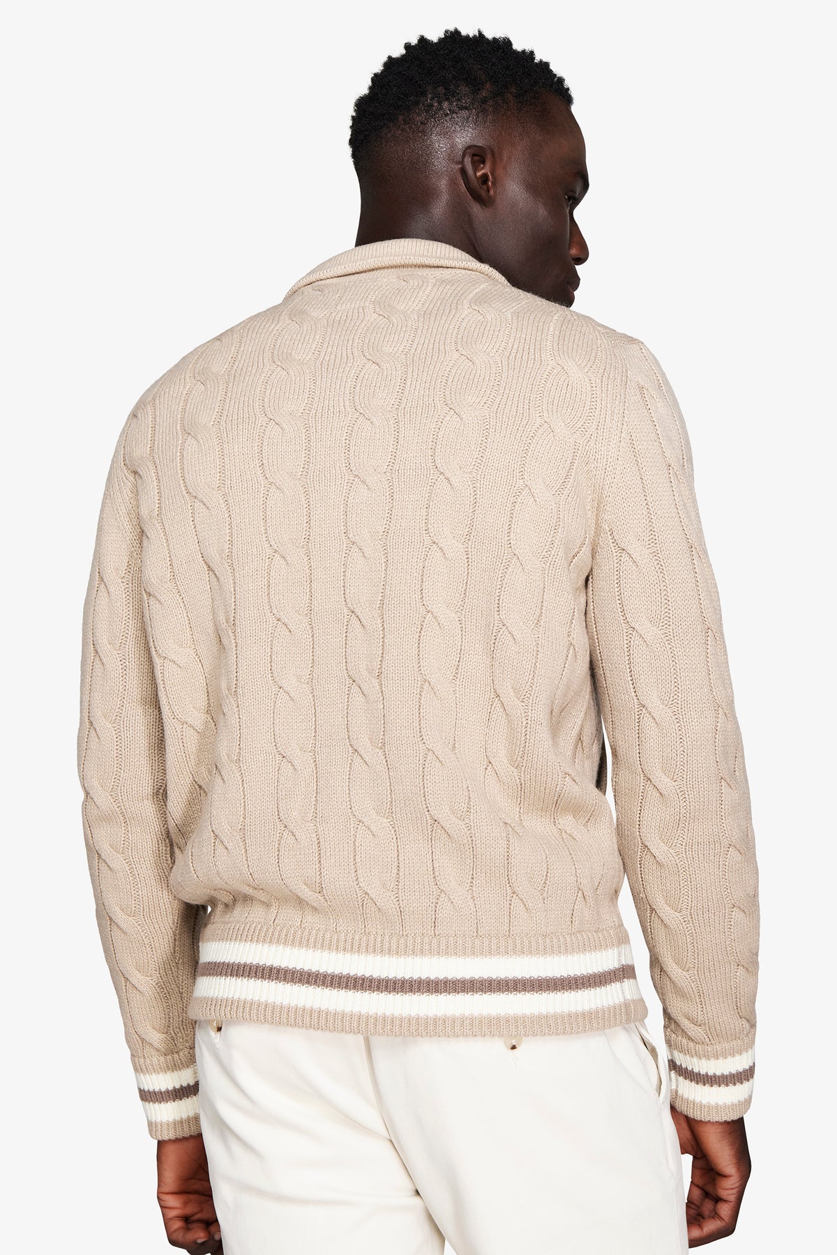 BLAZER FULL ZIP TRECCIA CORDA-Dan John