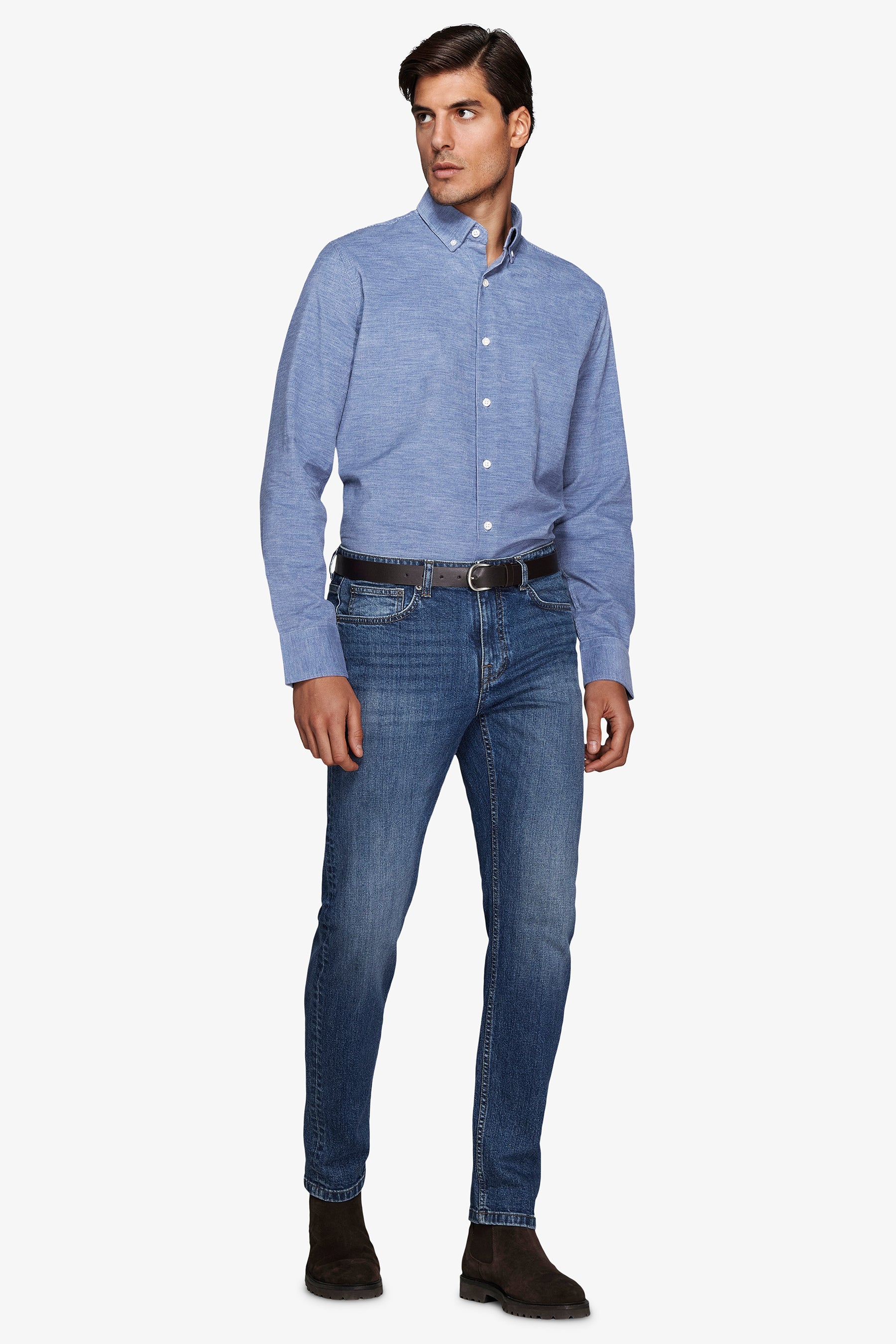 Camicia velluto millerighe carta da zucchero