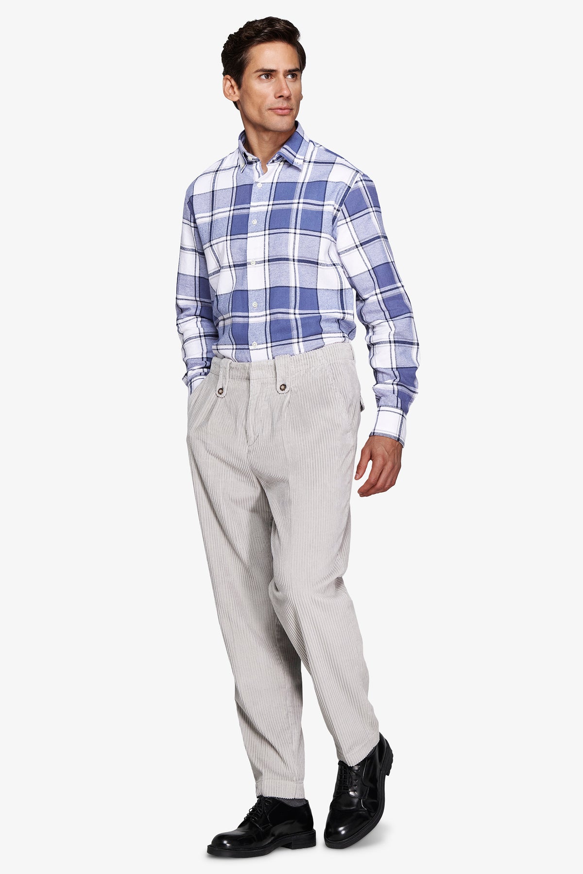 CAMICIA FLANELLA QUADRI AVION-Dan John