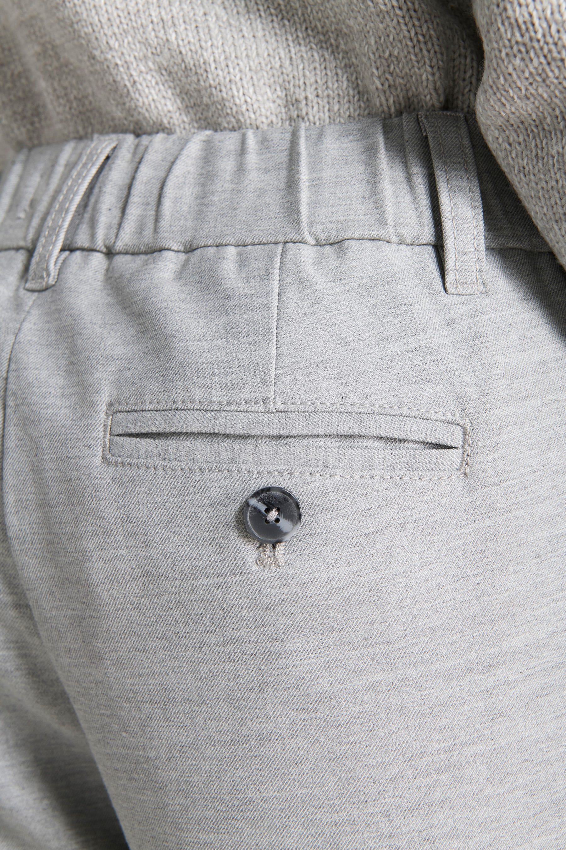 Pantalaccio cargo grigio chiaro Kids-Dan John