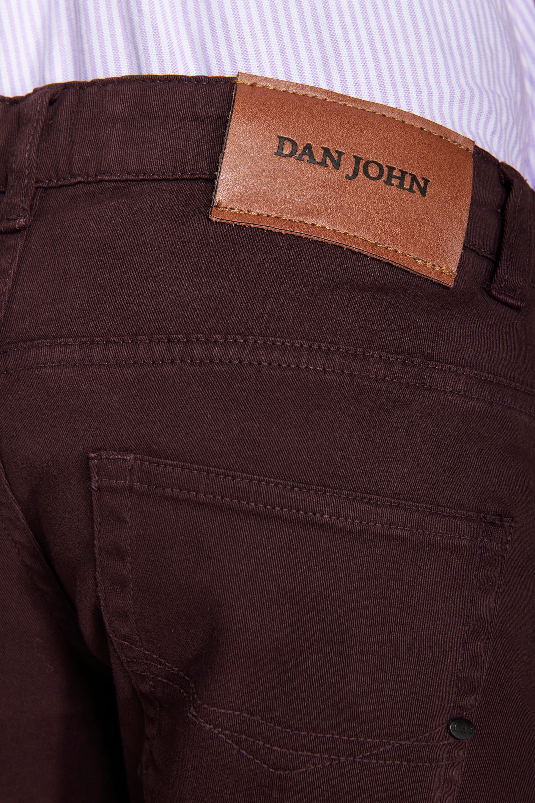 KIDS Burgundy 5 pocket trousers