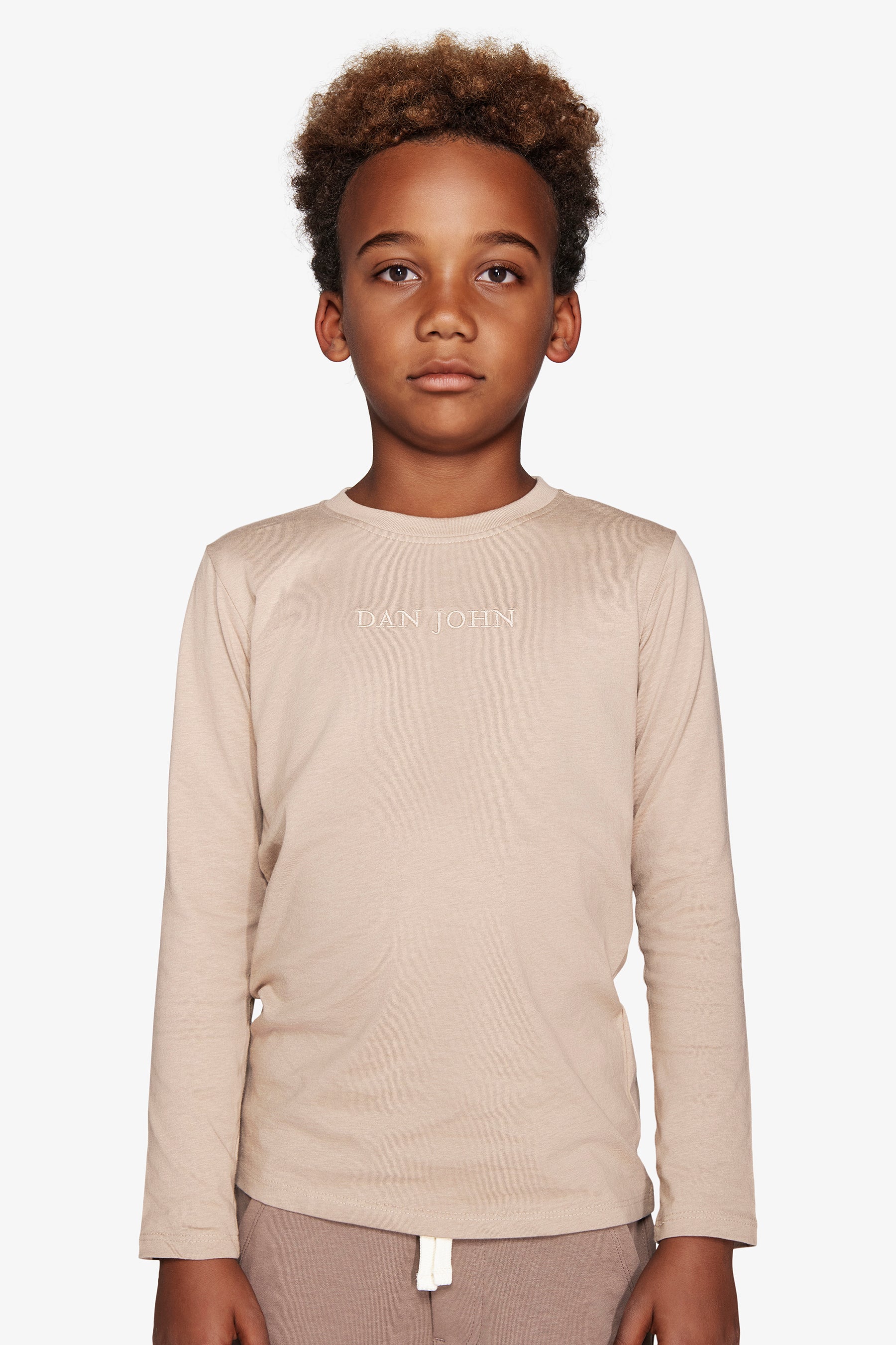 T-shirt con ricamo corda Kids