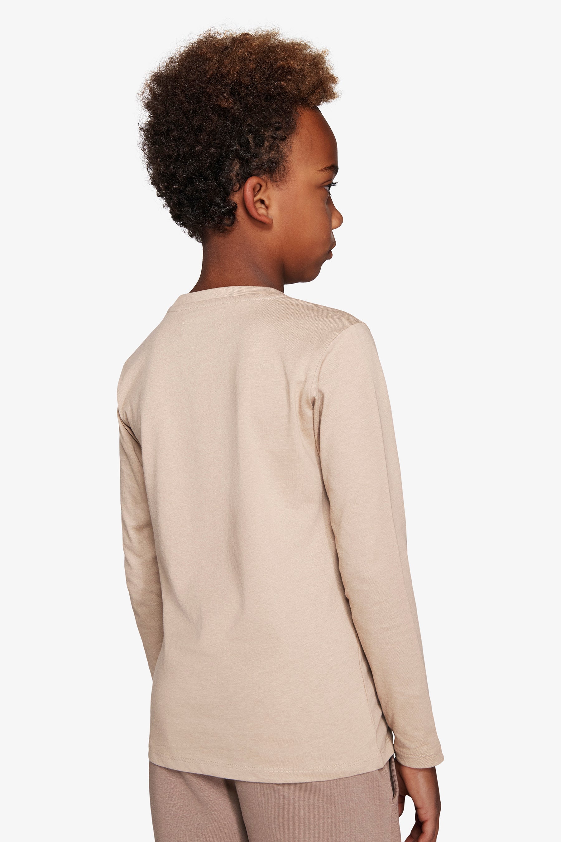 KIDS Beige t-shirt with embroidery