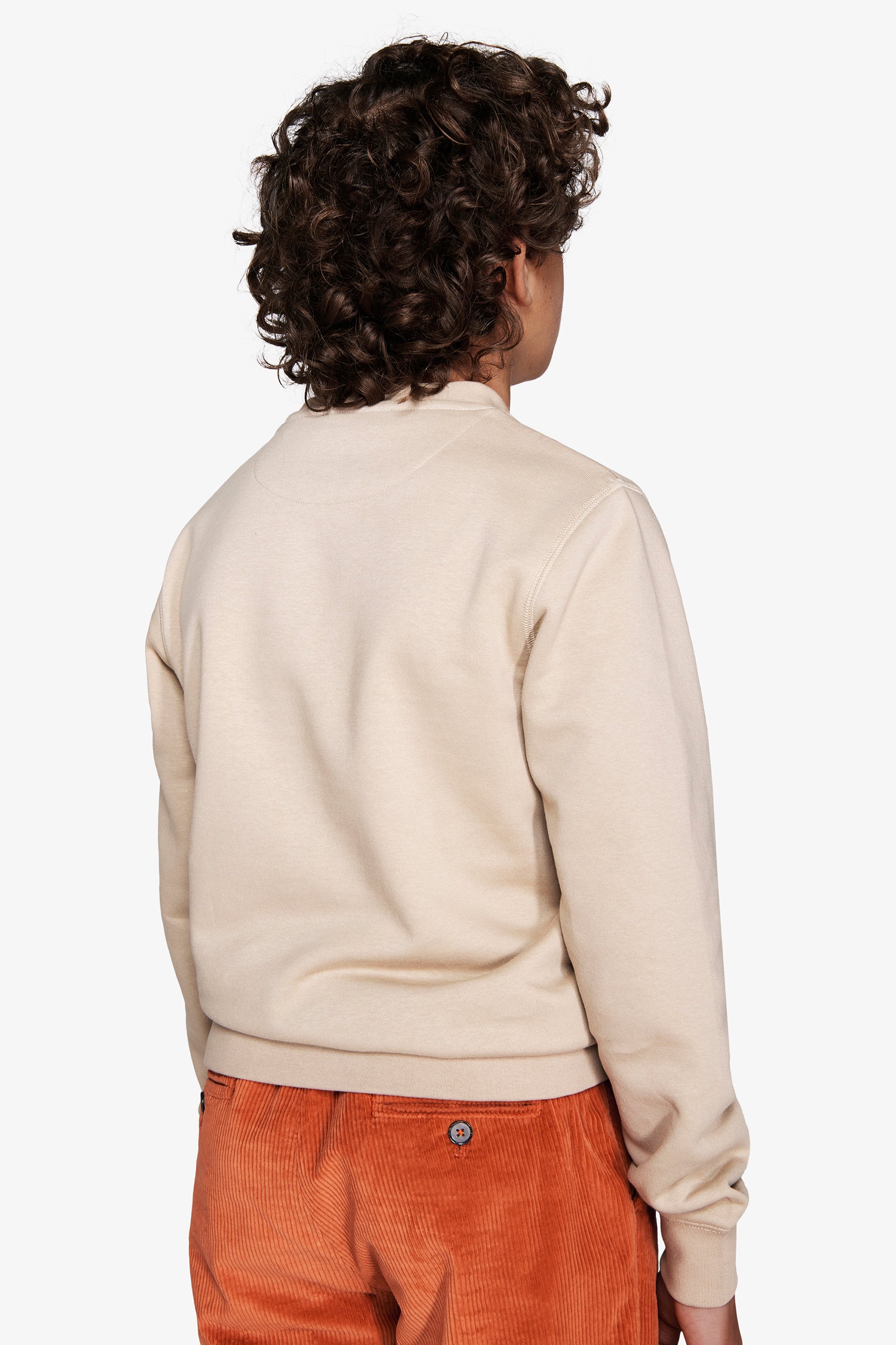 Felpa girocollo con stampa corda Kids