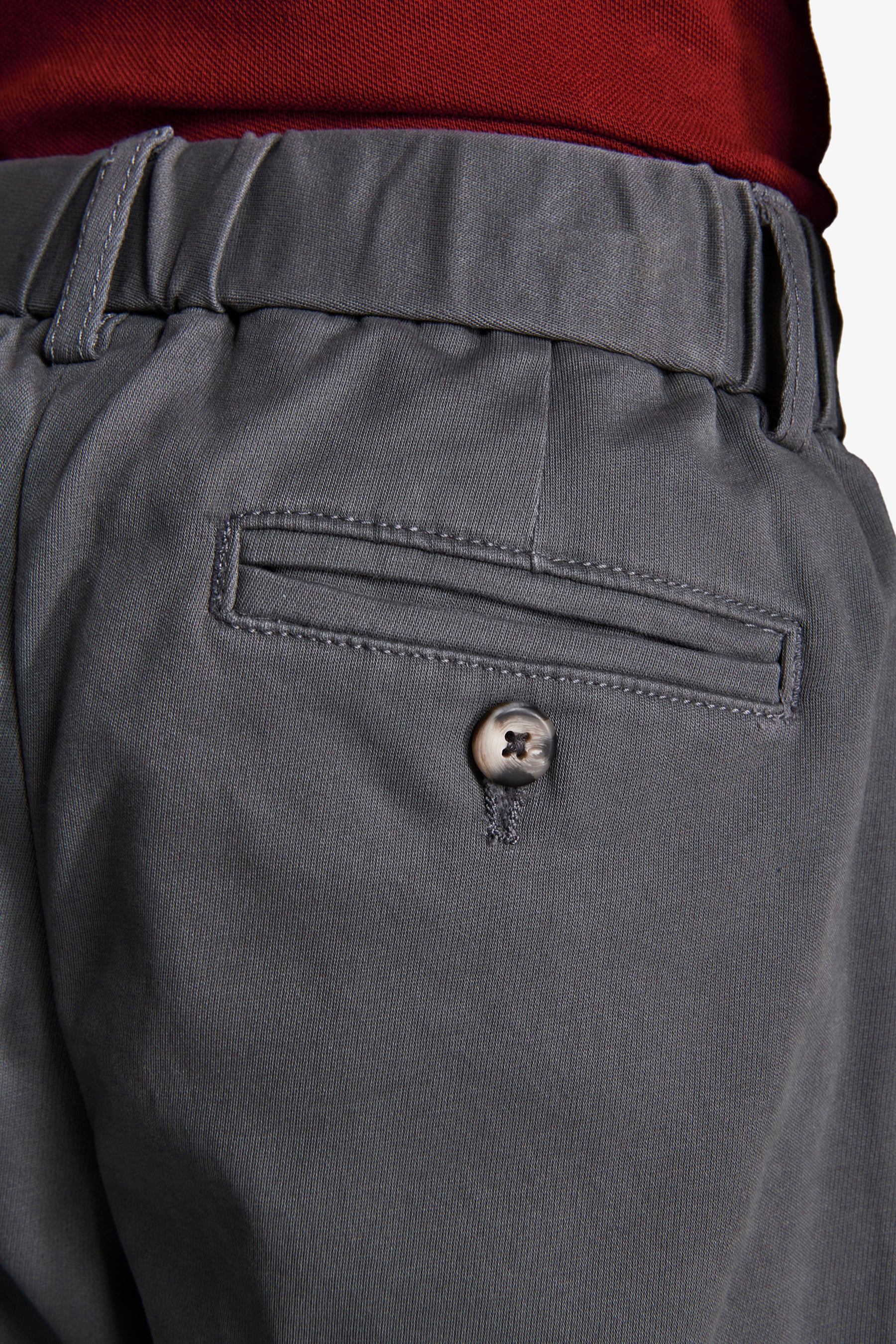 KIDS Gray jersey drawstring pants