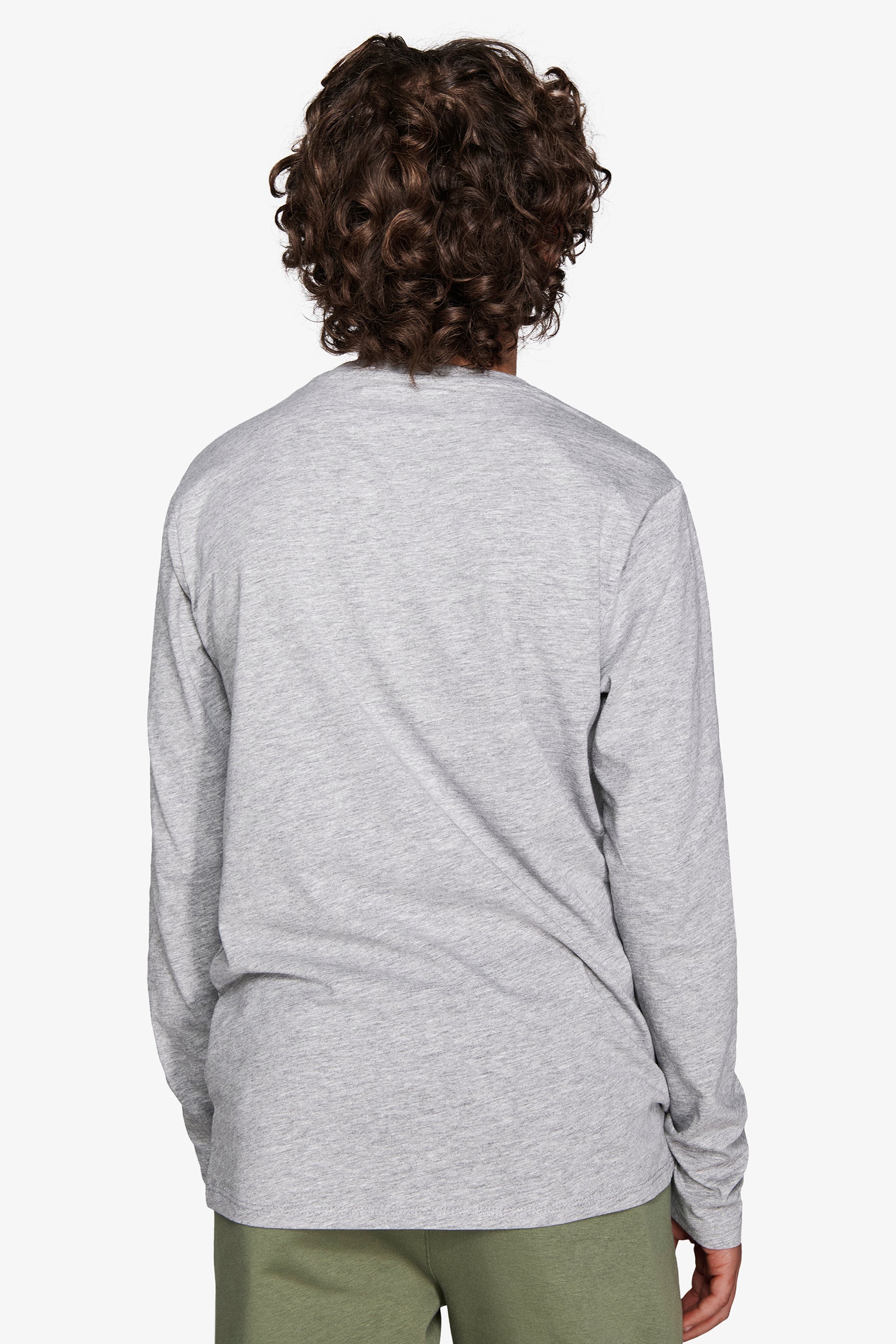 T-shirt con stampa grigio chiaro Kids