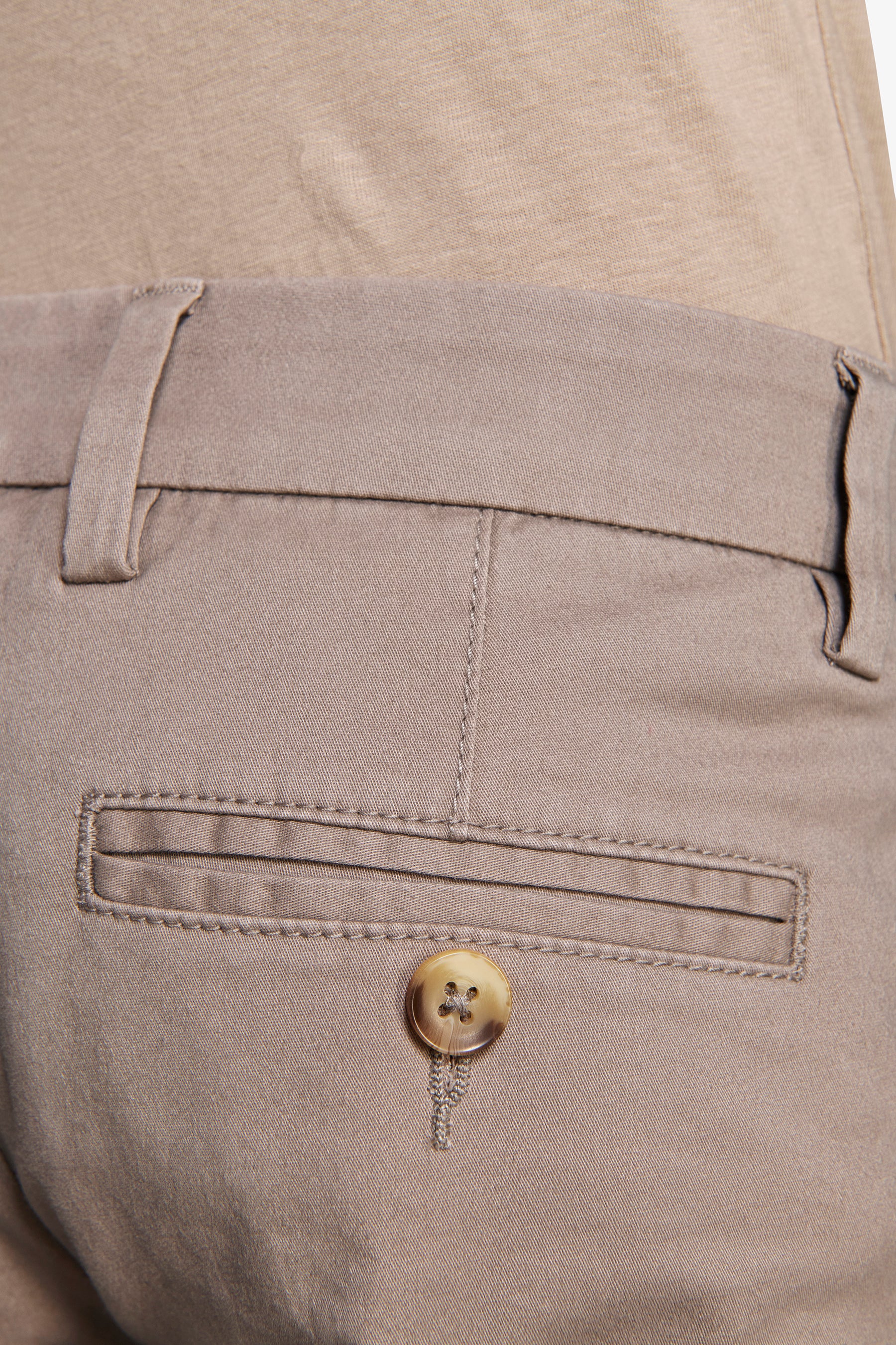 Pantalón tipo chino gris topo Kids