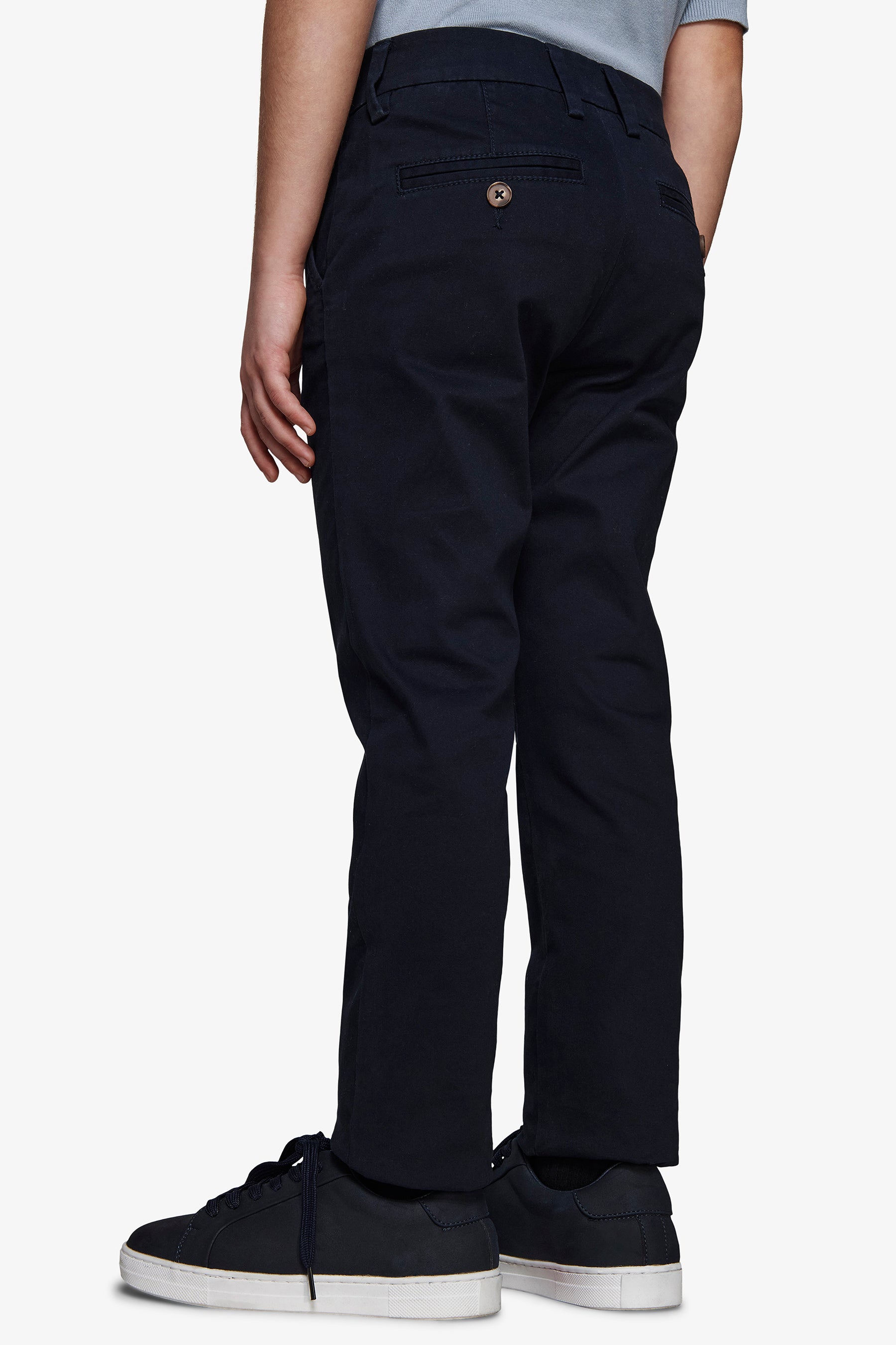 Pantalón tipo chino azul Kids