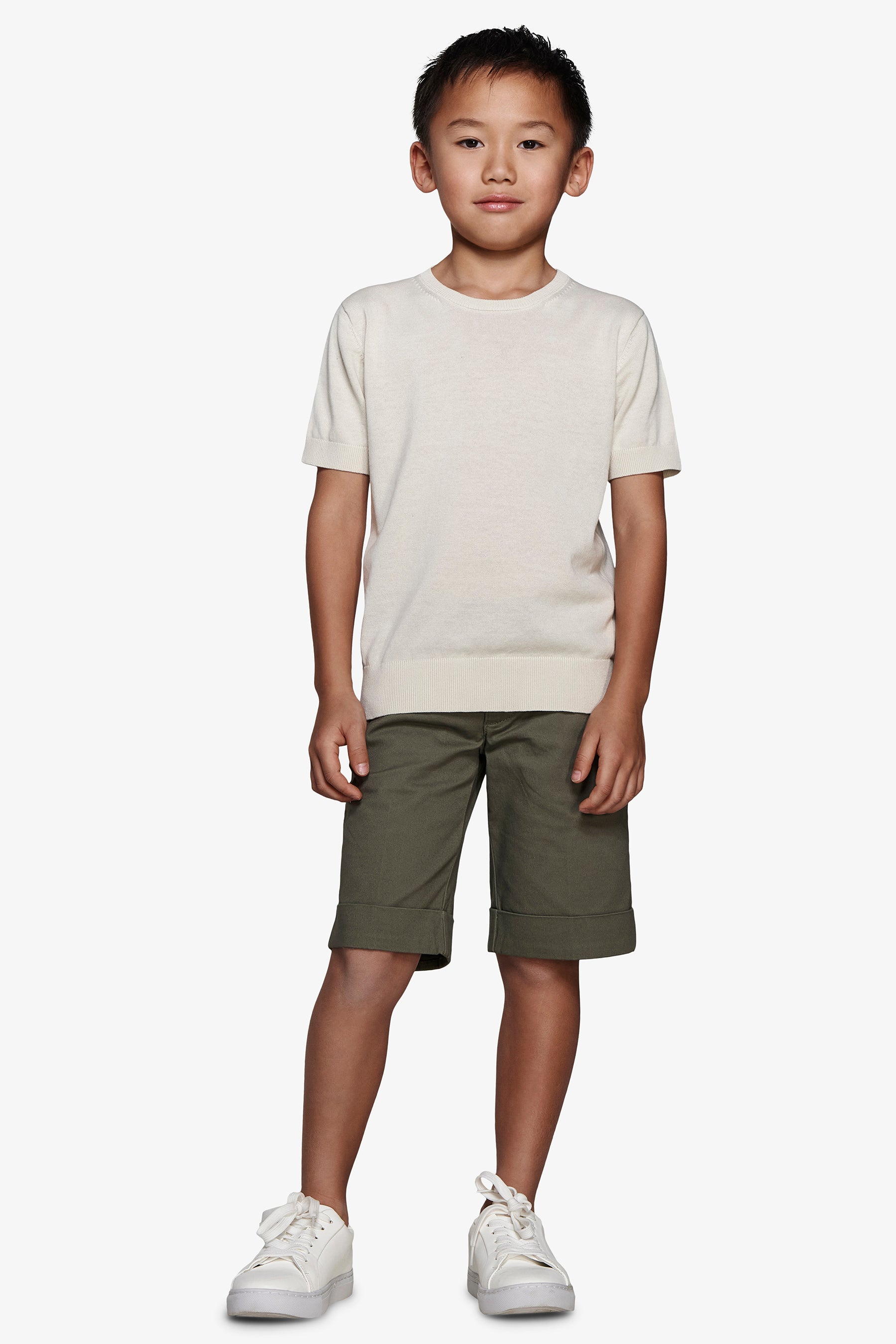 T-shirt in maglia ghiaccio Kids