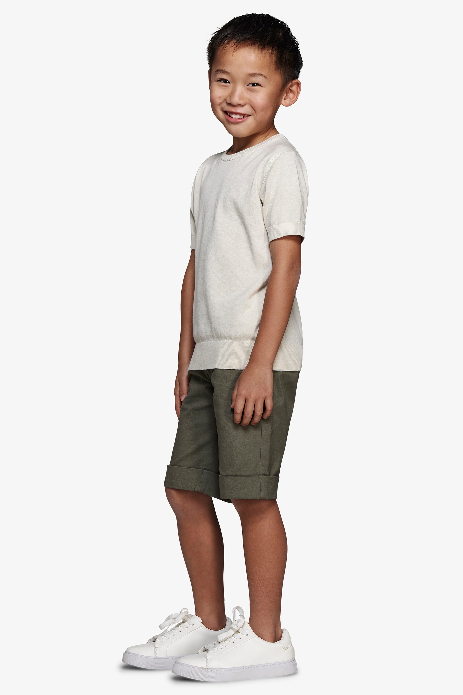T-shirt in maglia ghiaccio Kids-Dan John
